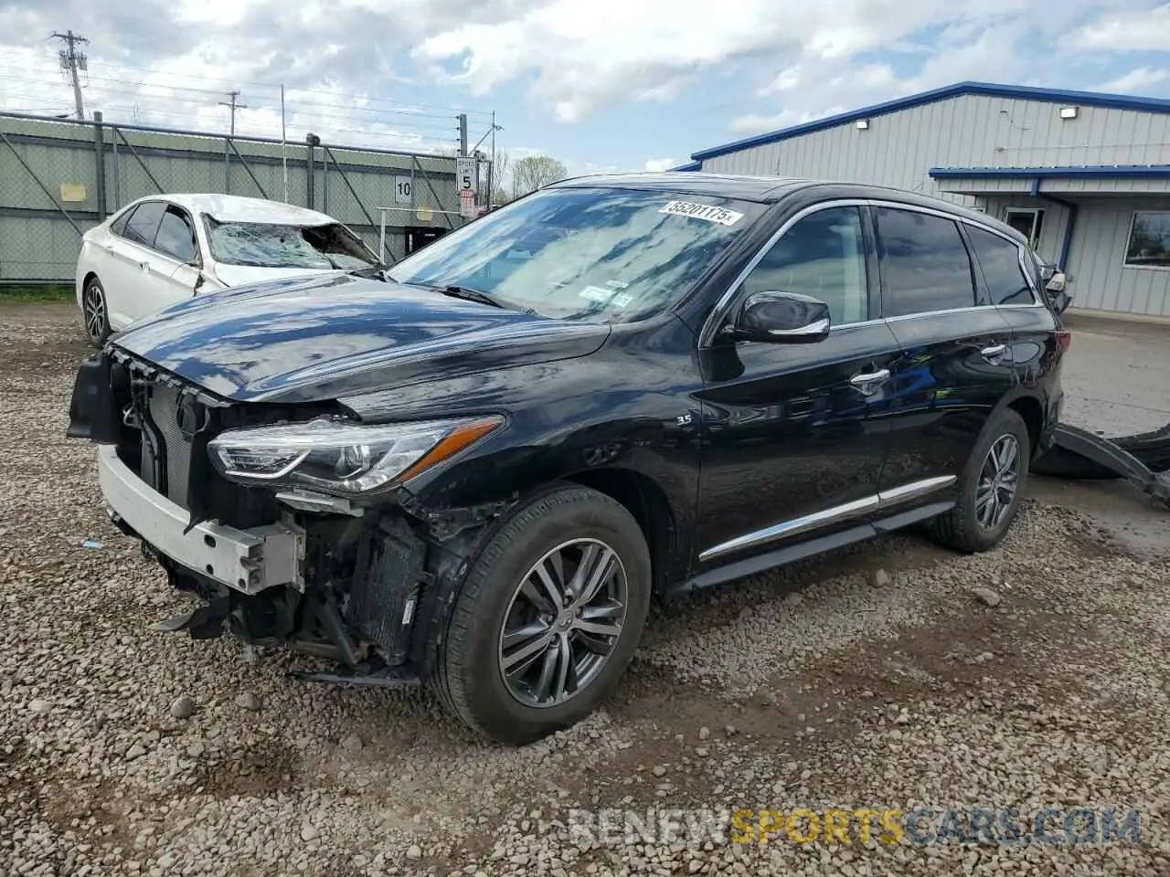 1 fotografías del automóvil dañado 5N1DL0MM3KC567452 INFINITI QX60 2019