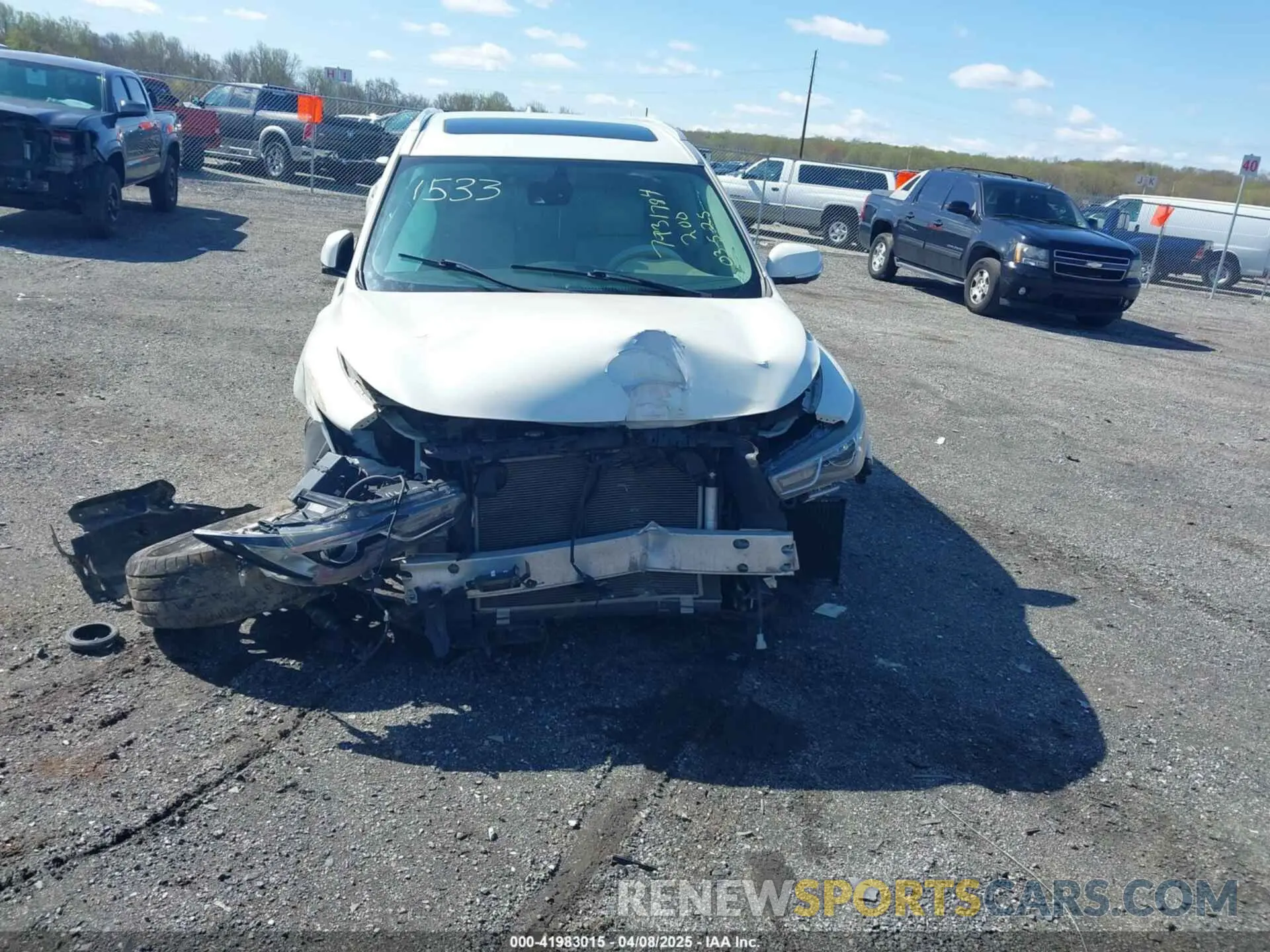 12 fotografías del automóvil dañado 5N1DL0MM4KC521533 INFINITI QX60 2019