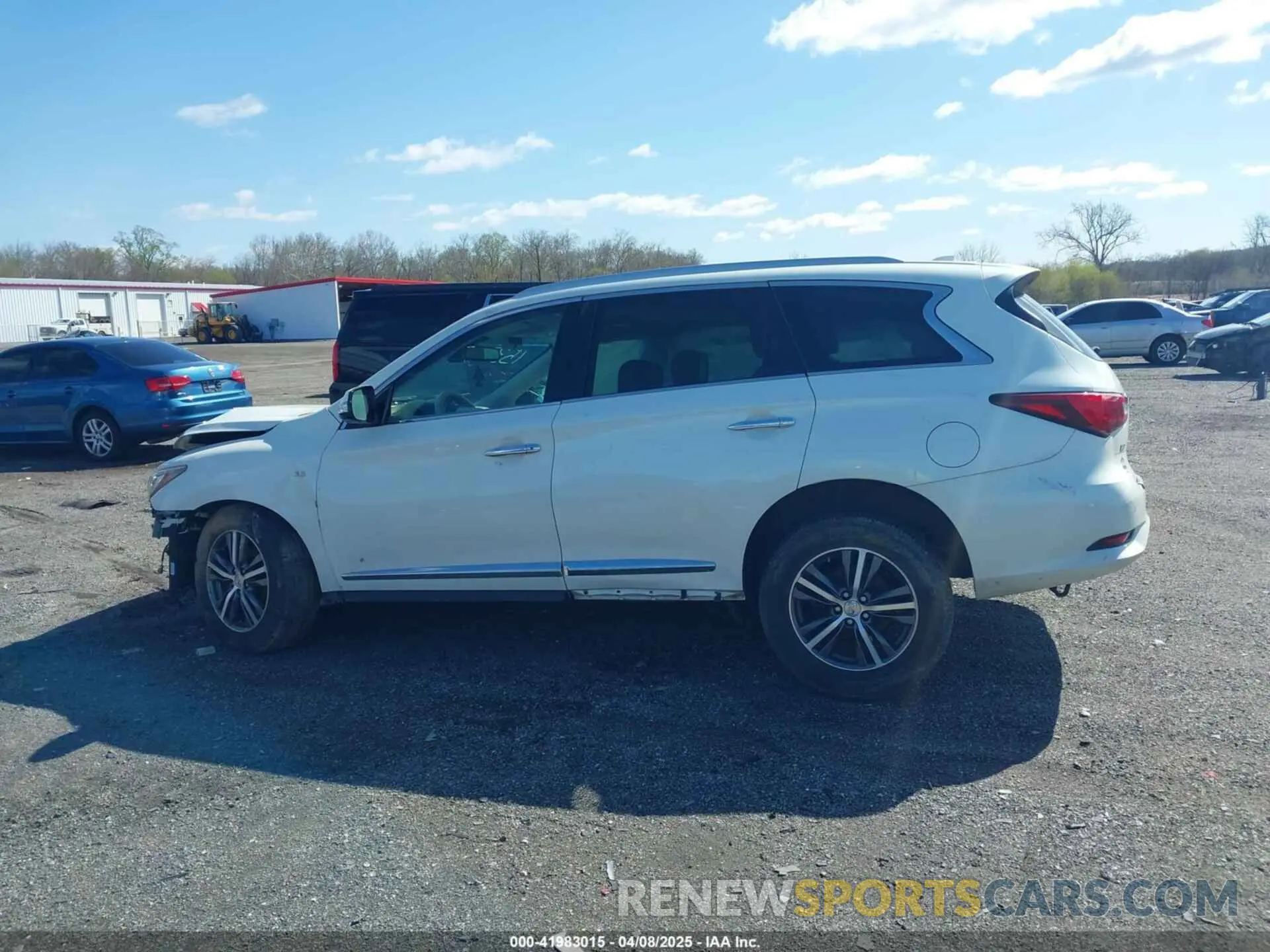 14 fotografías del automóvil dañado 5N1DL0MM4KC521533 INFINITI QX60 2019