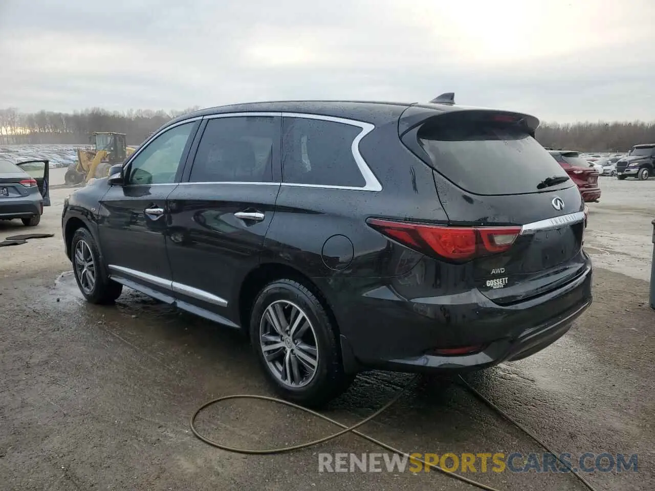 2 fotografías del automóvil dañado 5N1DL0MM4KC530975 INFINITI QX60 2019