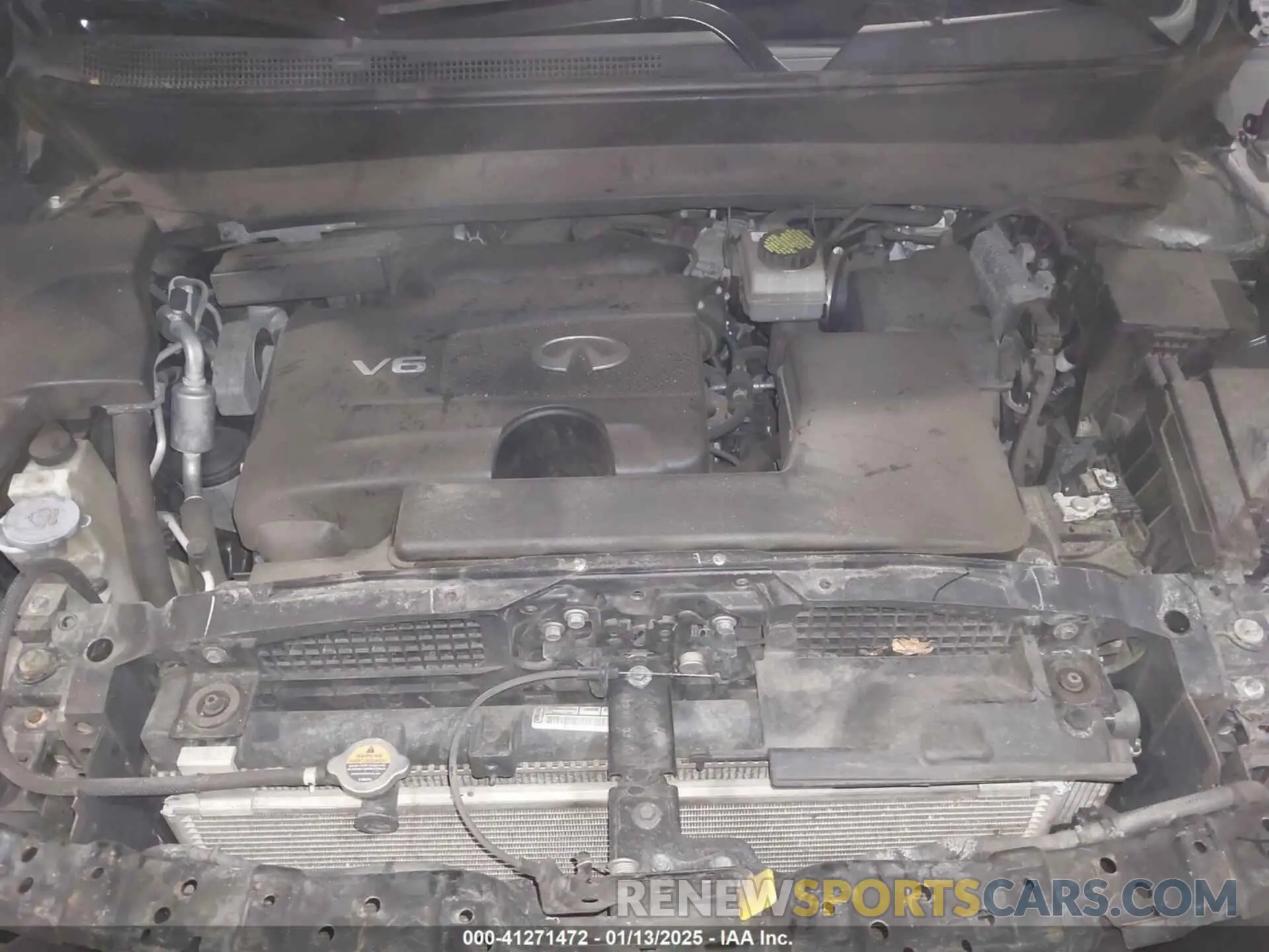 10 fotografías del automóvil dañado 5N1DL0MM4KC552944 INFINITI QX60 2019