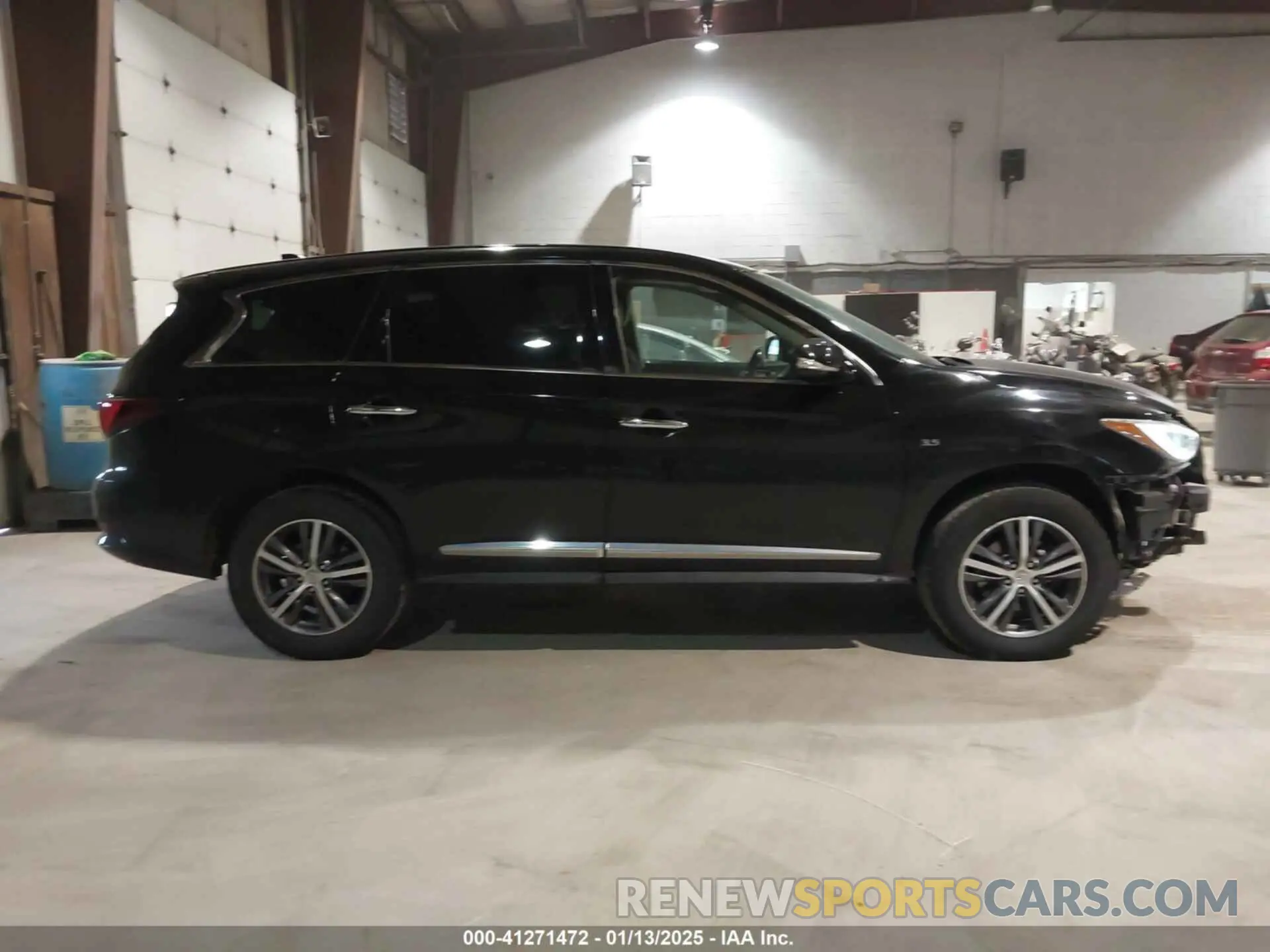 14 fotografías del automóvil dañado 5N1DL0MM4KC552944 INFINITI QX60 2019