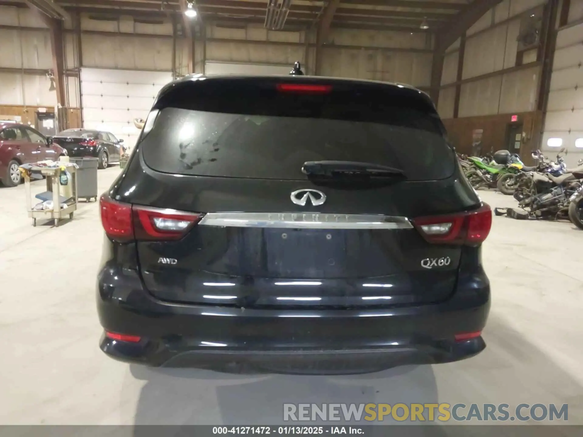 17 fotografías del automóvil dañado 5N1DL0MM4KC552944 INFINITI QX60 2019