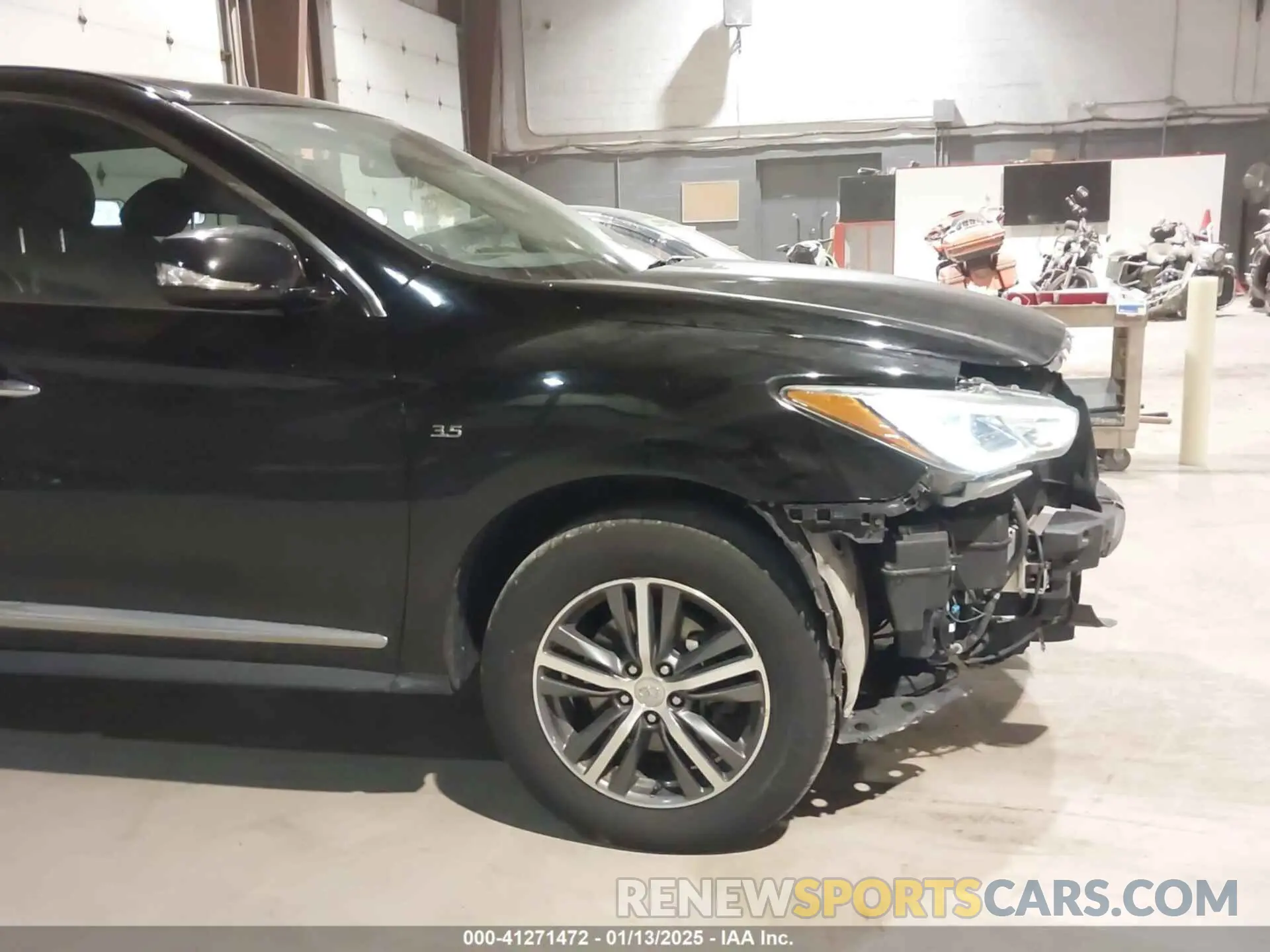19 fotografías del automóvil dañado 5N1DL0MM4KC552944 INFINITI QX60 2019