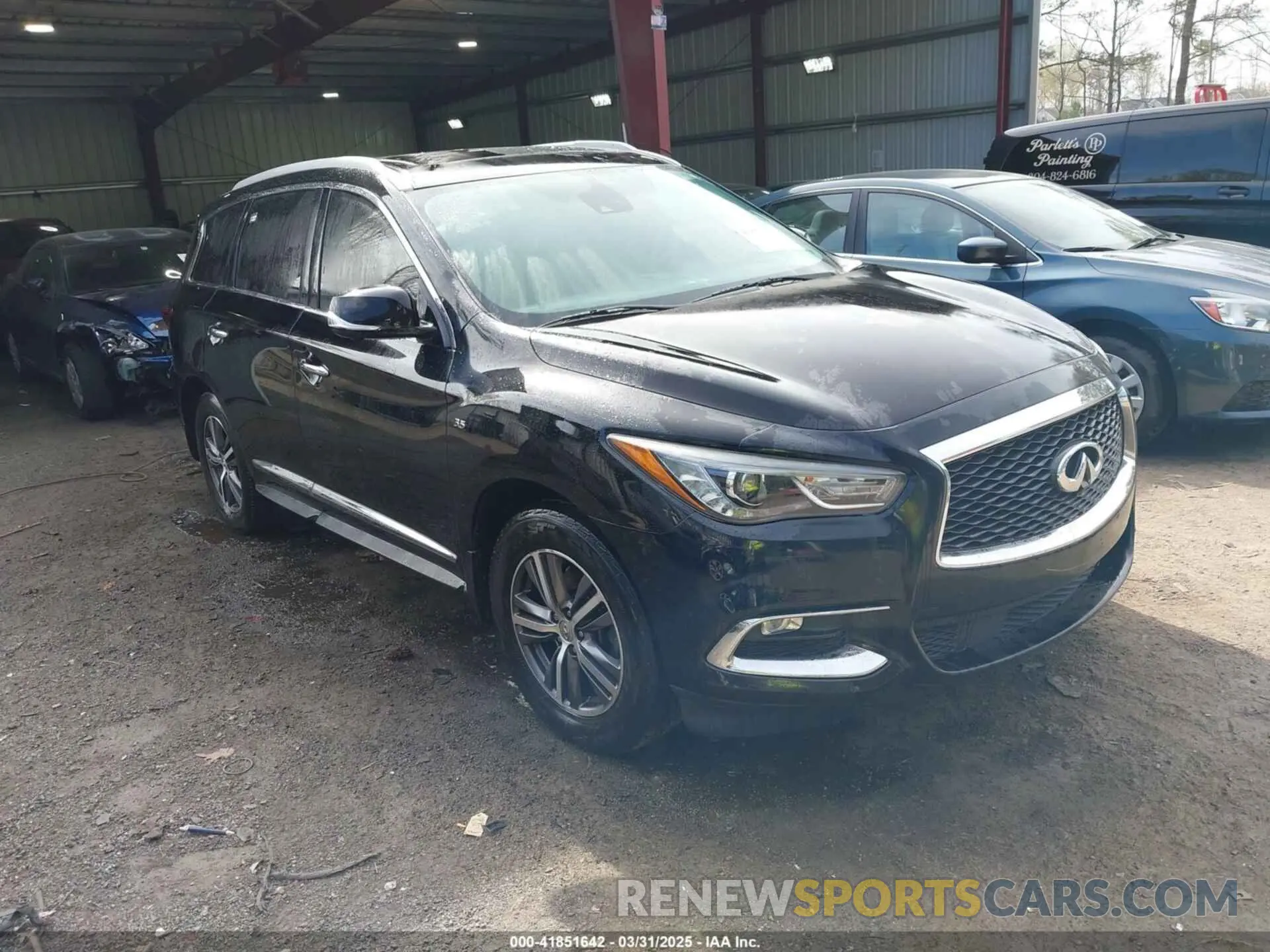 1 fotografías del automóvil dañado 5N1DL0MM4KC554662 INFINITI QX60 2019