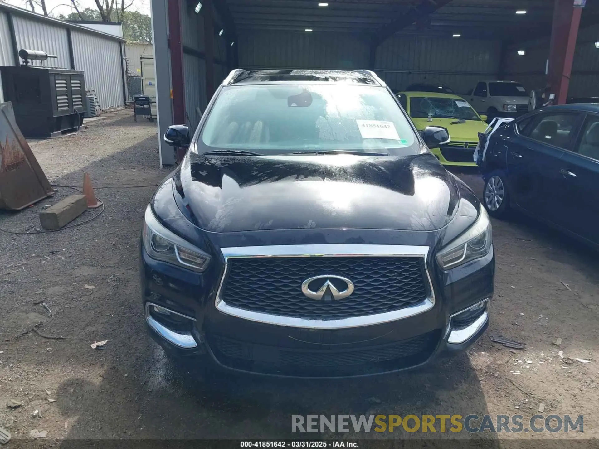 12 fotografías del automóvil dañado 5N1DL0MM4KC554662 INFINITI QX60 2019