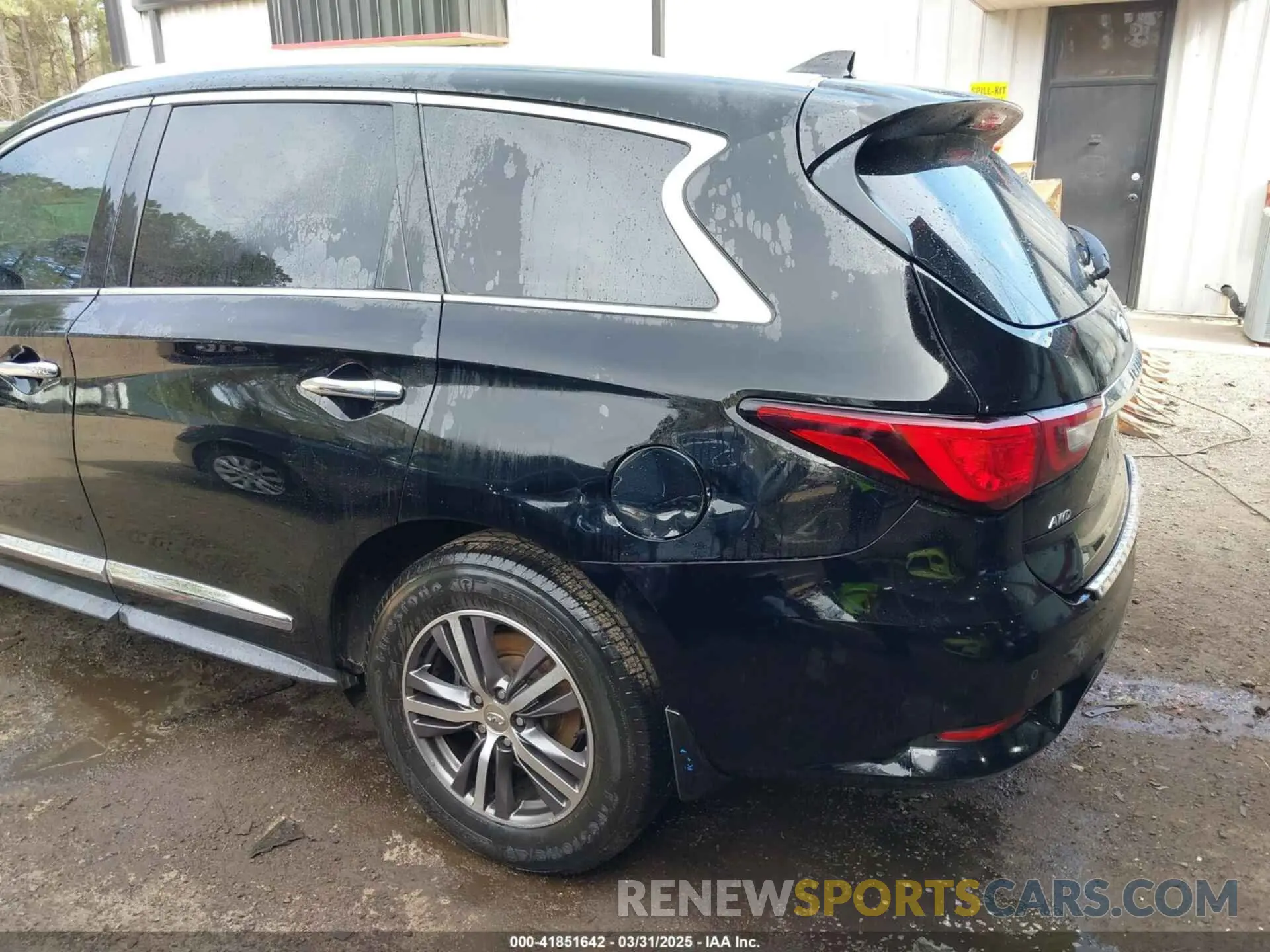 6 fotografías del automóvil dañado 5N1DL0MM4KC554662 INFINITI QX60 2019