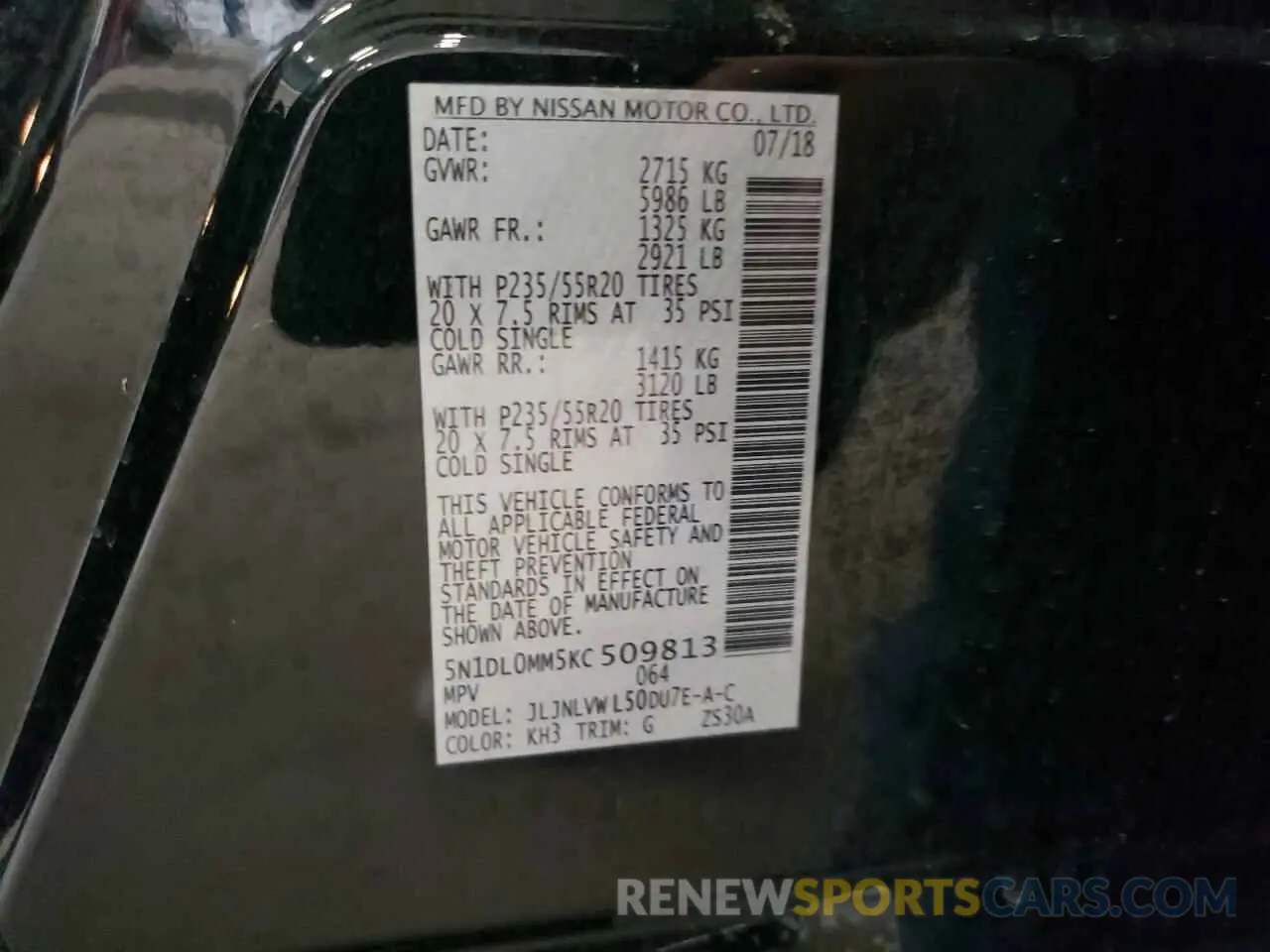 13 fotografías del automóvil dañado 5N1DL0MM5KC509813 INFINITI QX60 2019