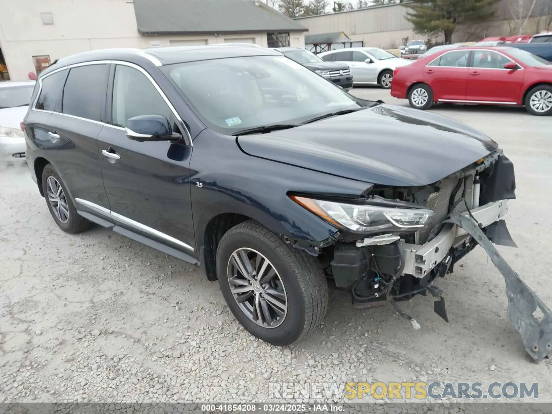 1 fotografías del automóvil dañado 5N1DL0MM6KC506211 INFINITI QX60 2019