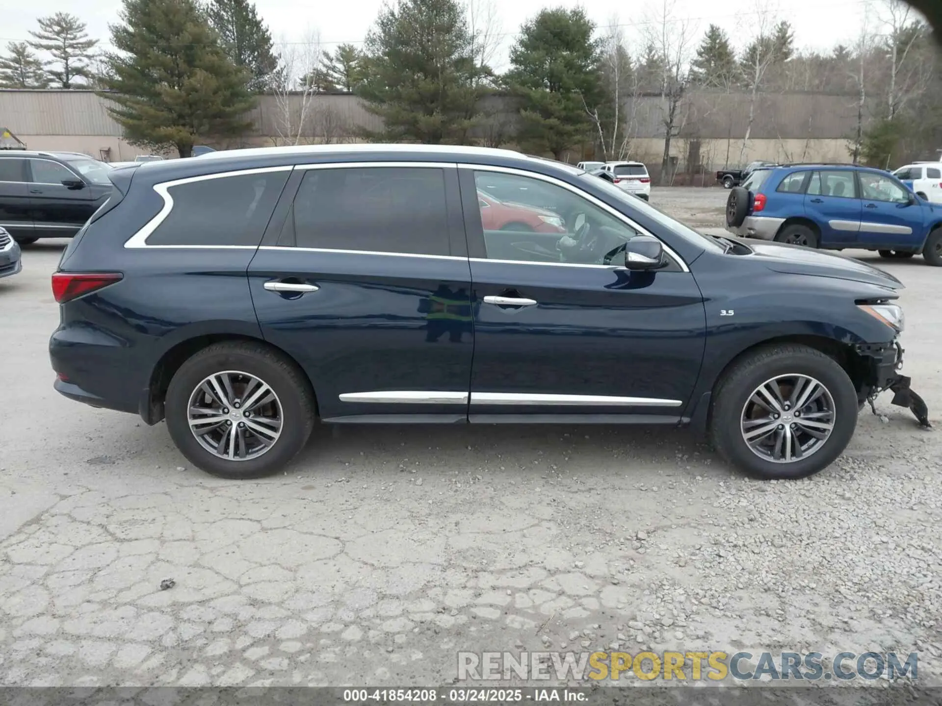 14 fotografías del automóvil dañado 5N1DL0MM6KC506211 INFINITI QX60 2019