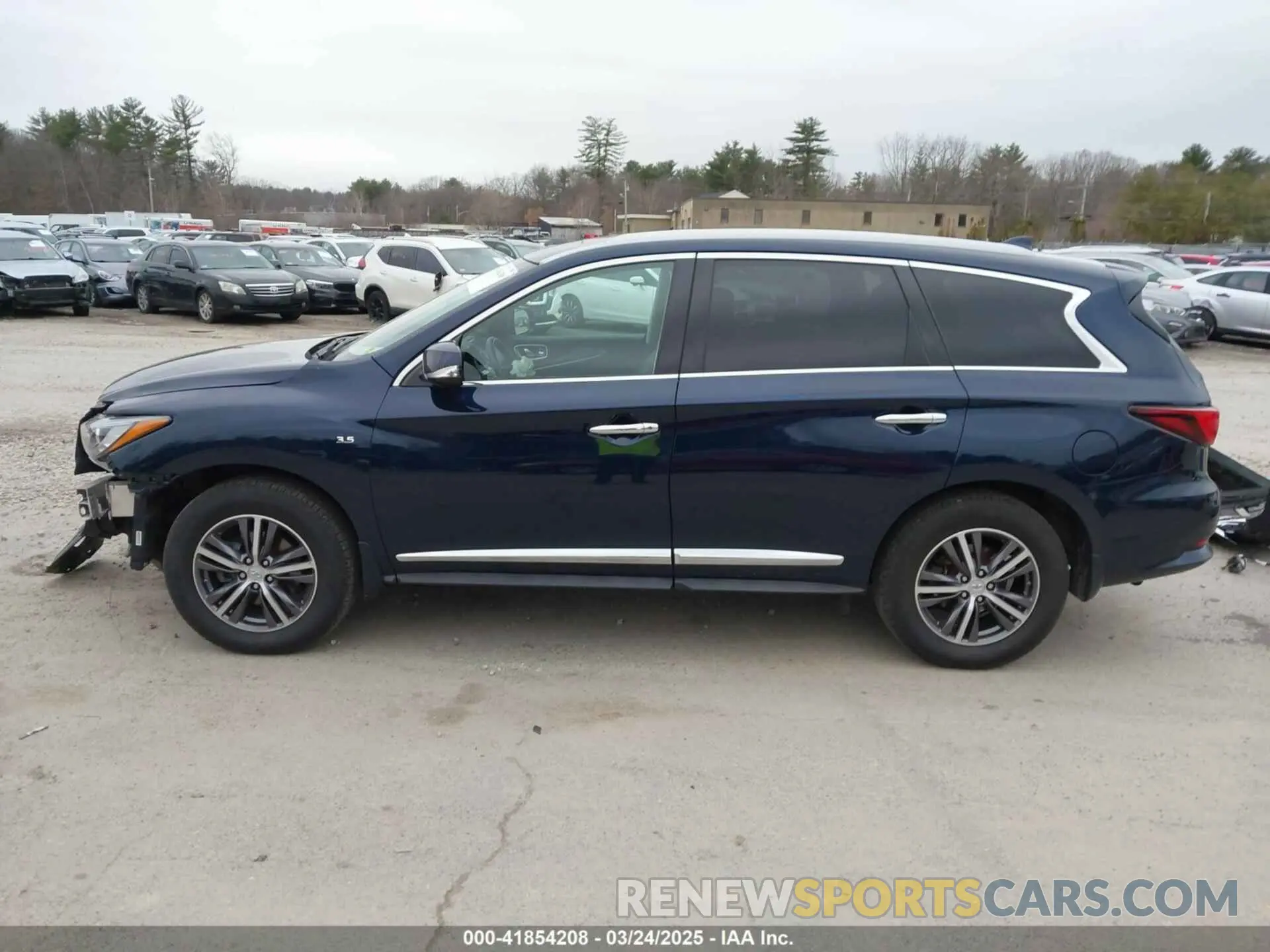 15 fotografías del automóvil dañado 5N1DL0MM6KC506211 INFINITI QX60 2019