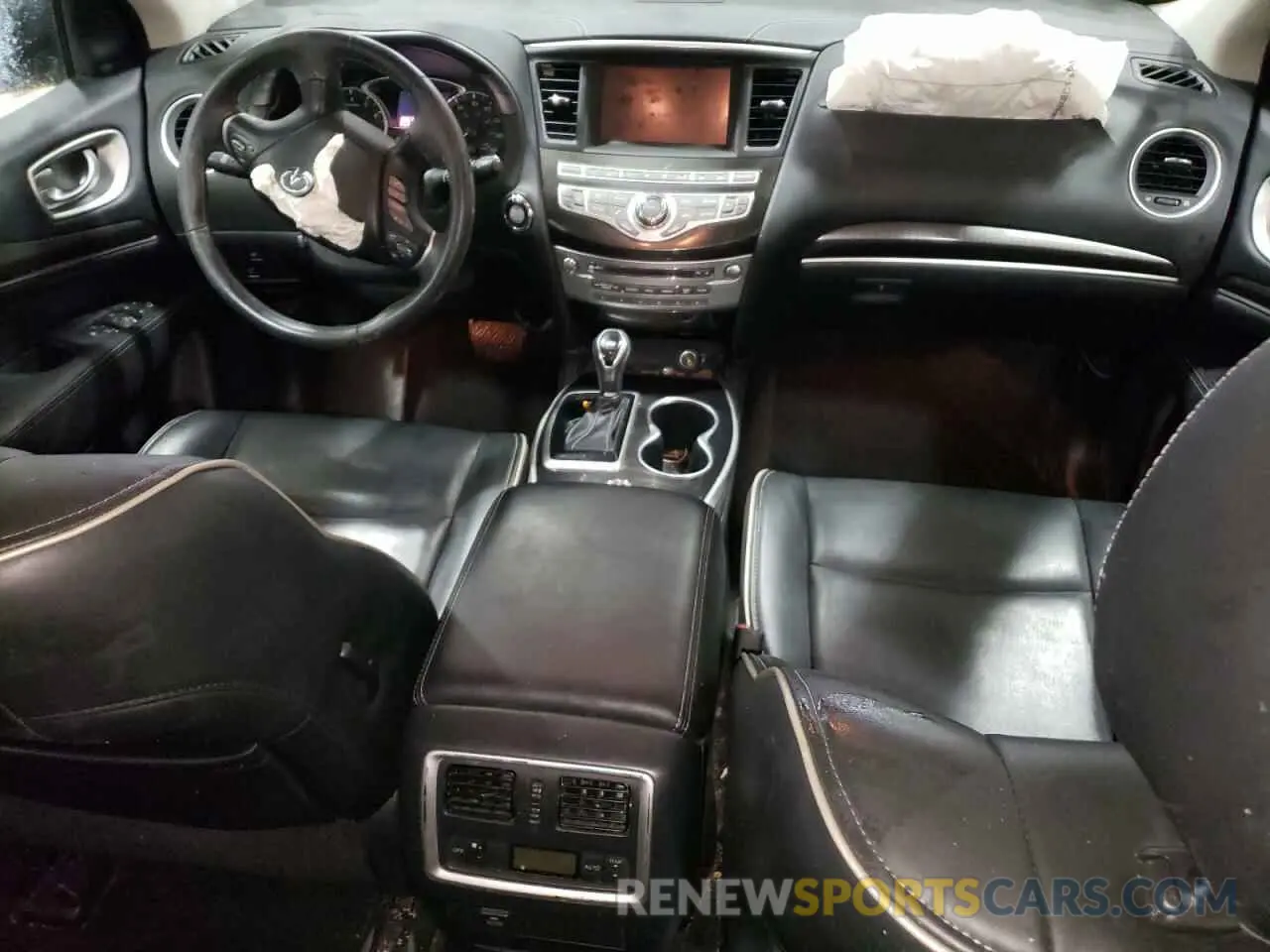 8 fotografías del automóvil dañado 5N1DL0MM6KC513238 INFINITI QX60 2019