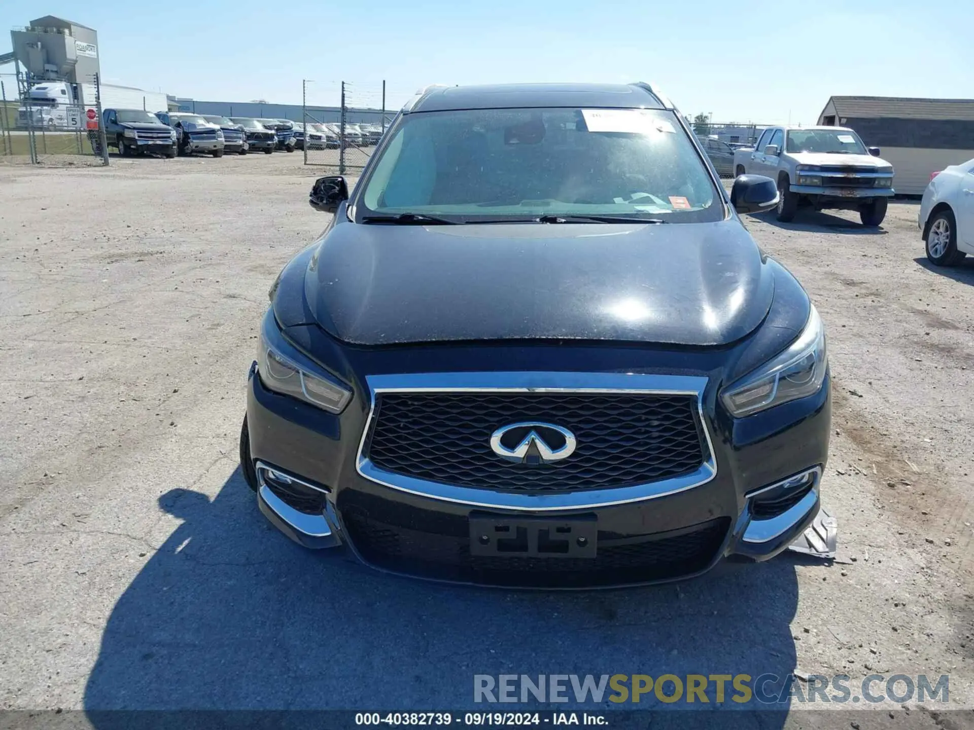 12 fotografías del automóvil dañado 5N1DL0MM6KC523235 INFINITI QX60 2019