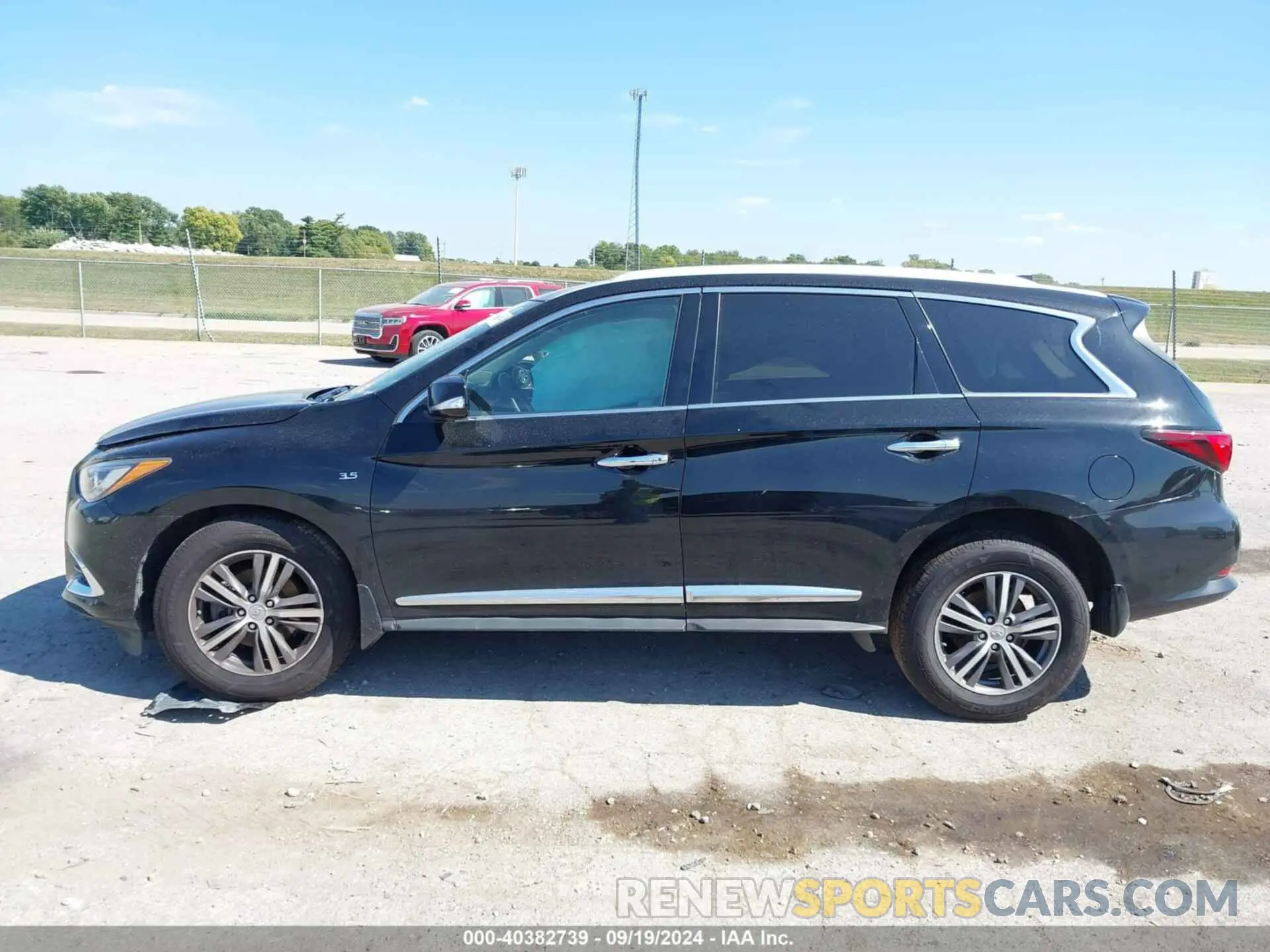 14 fotografías del automóvil dañado 5N1DL0MM6KC523235 INFINITI QX60 2019