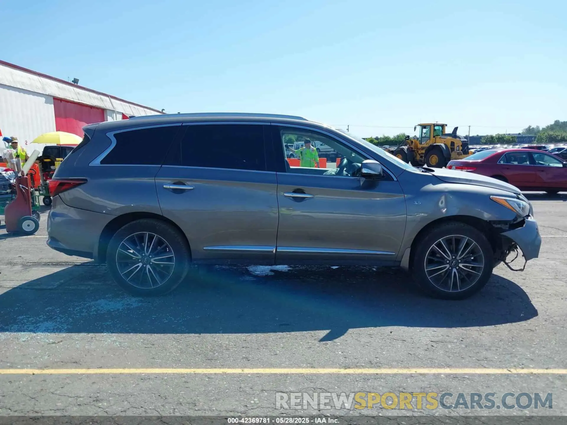13 fotografías del automóvil dañado 5N1DL0MM6KC558342 INFINITI QX60 2019