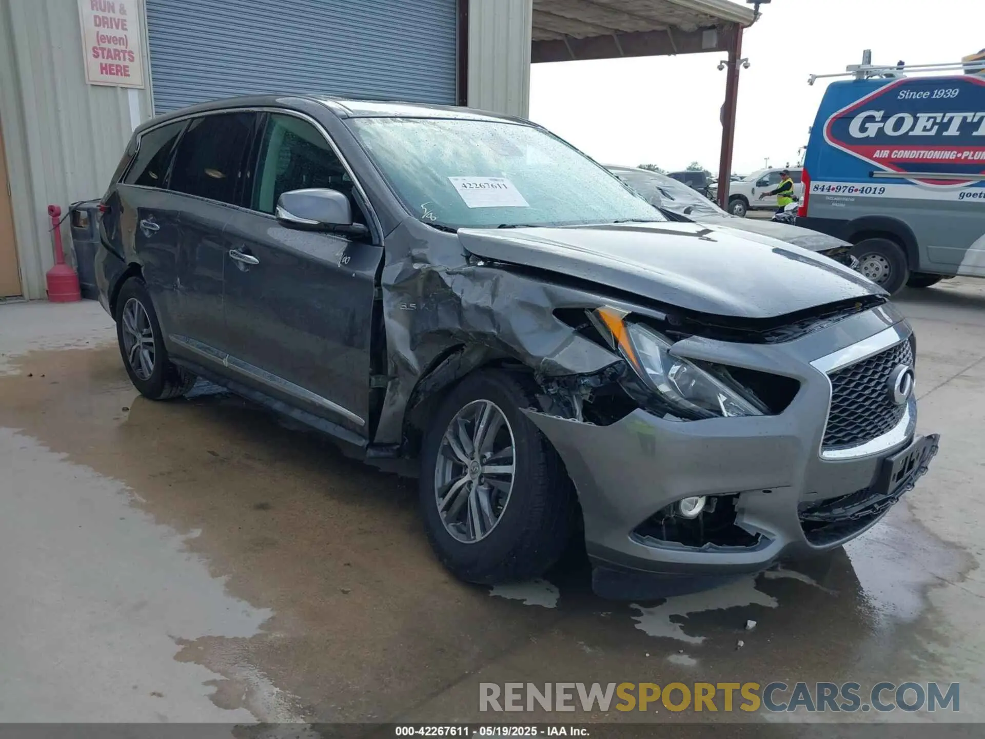 1 fotografías del automóvil dañado 5N1DL0MM6KC567199 INFINITI QX60 2019