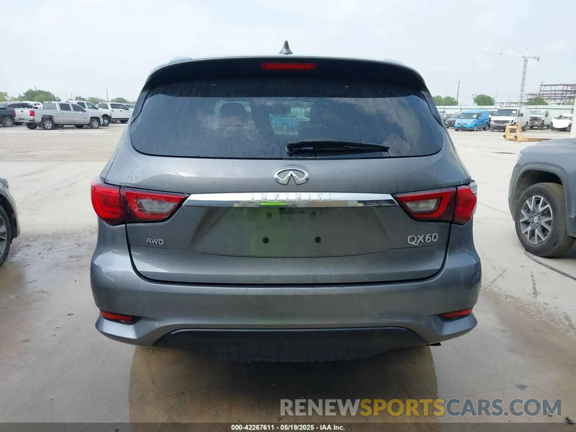 16 fotografías del automóvil dañado 5N1DL0MM6KC567199 INFINITI QX60 2019