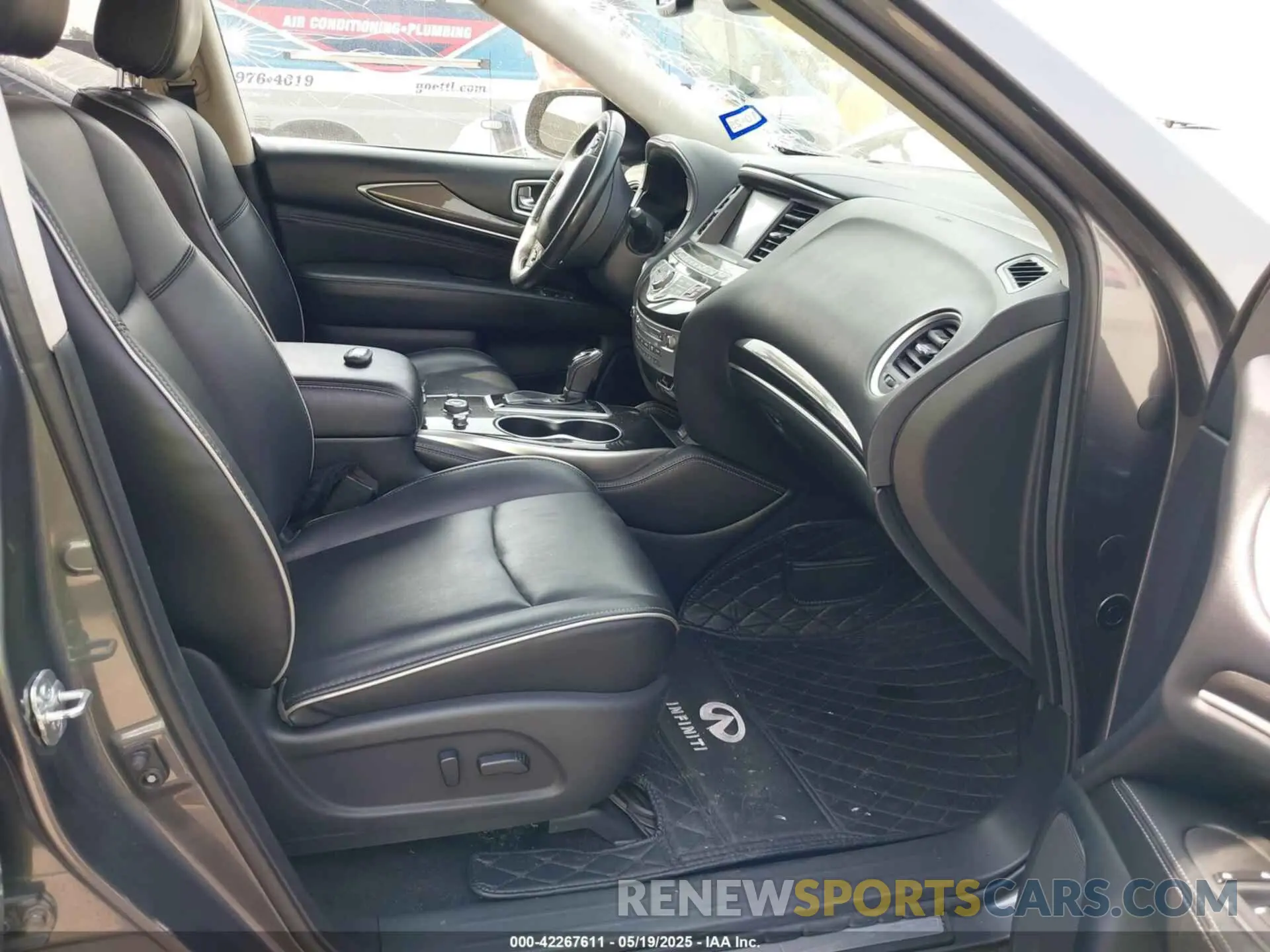 5 fotografías del automóvil dañado 5N1DL0MM6KC567199 INFINITI QX60 2019