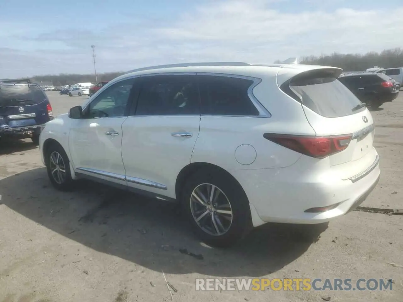 2 fotografías del automóvil dañado 5N1DL0MM7KC507321 INFINITI QX60 2019