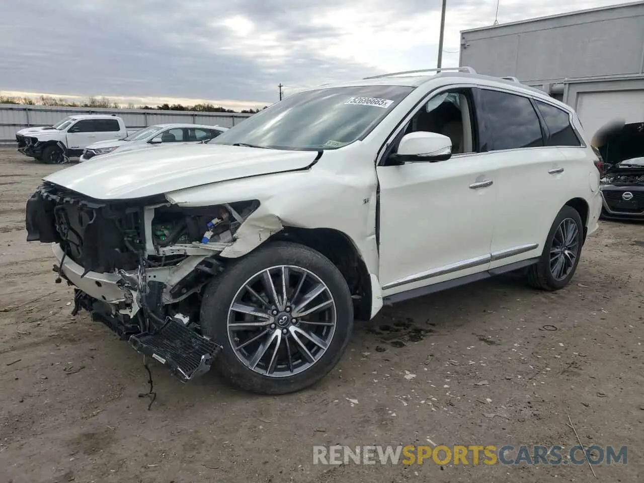 1 fotografías del automóvil dañado 5N1DL0MM7KC523230 INFINITI QX60 2019