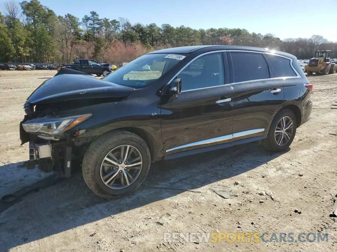 1 fotografías del automóvil dañado 5N1DL0MM7KC550542 INFINITI QX60 2019