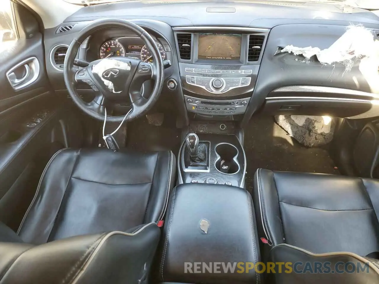 8 fotografías del automóvil dañado 5N1DL0MM7KC550542 INFINITI QX60 2019