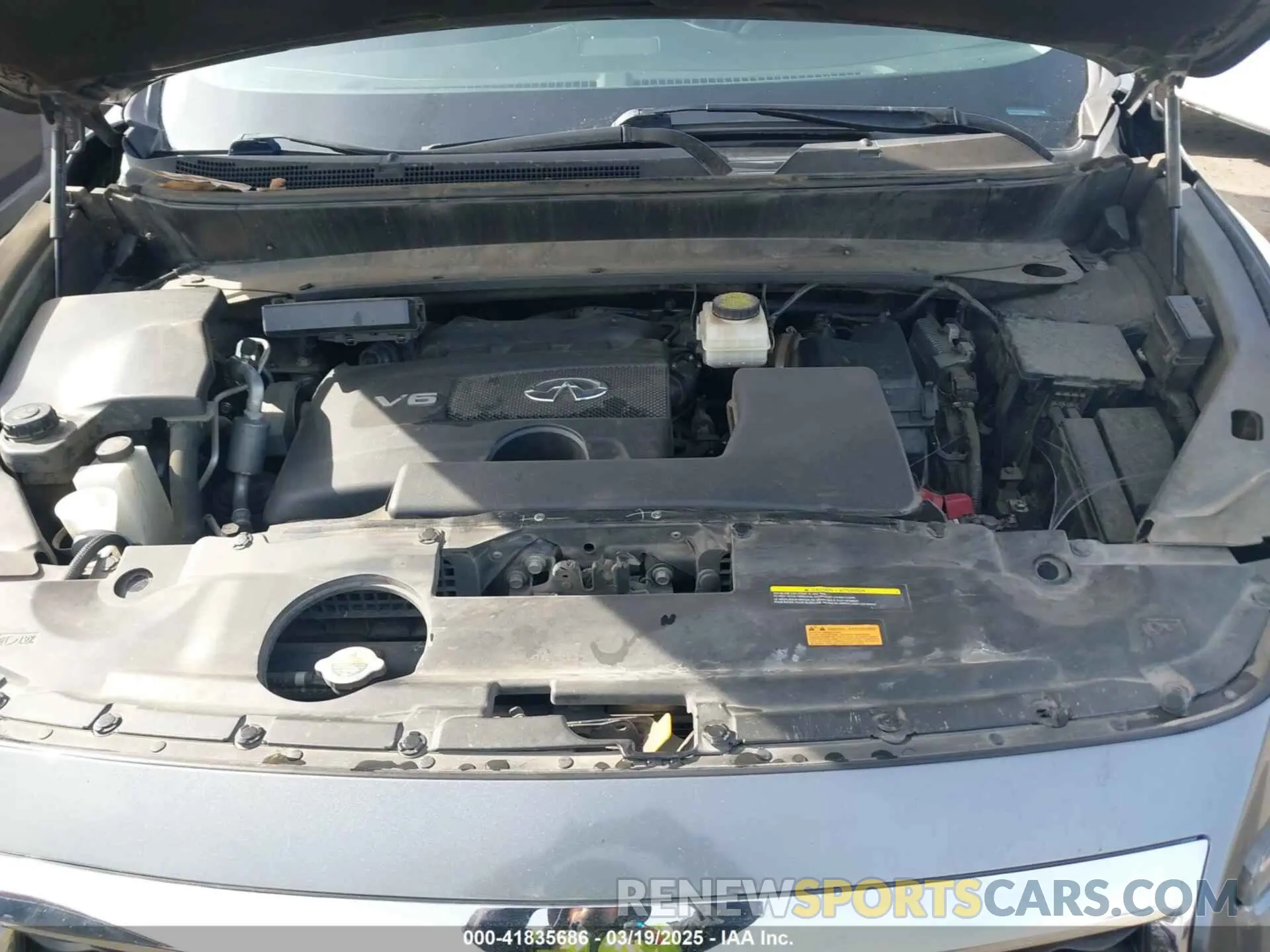 10 fotografías del automóvil dañado 5N1DL0MM7KC552081 INFINITI QX60 2019