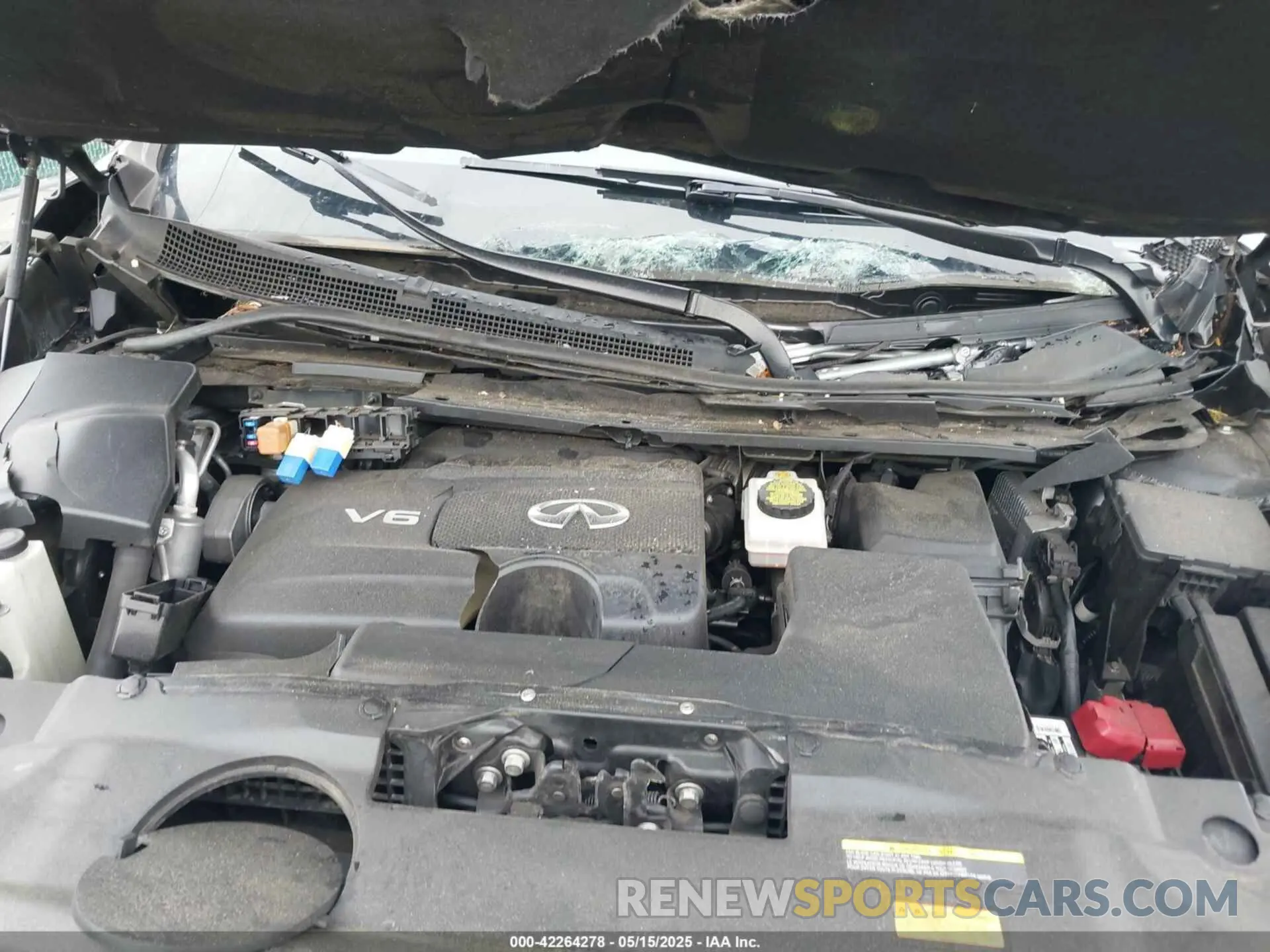 10 fotografías del automóvil dañado 5N1DL0MM7KC563131 INFINITI QX60 2019