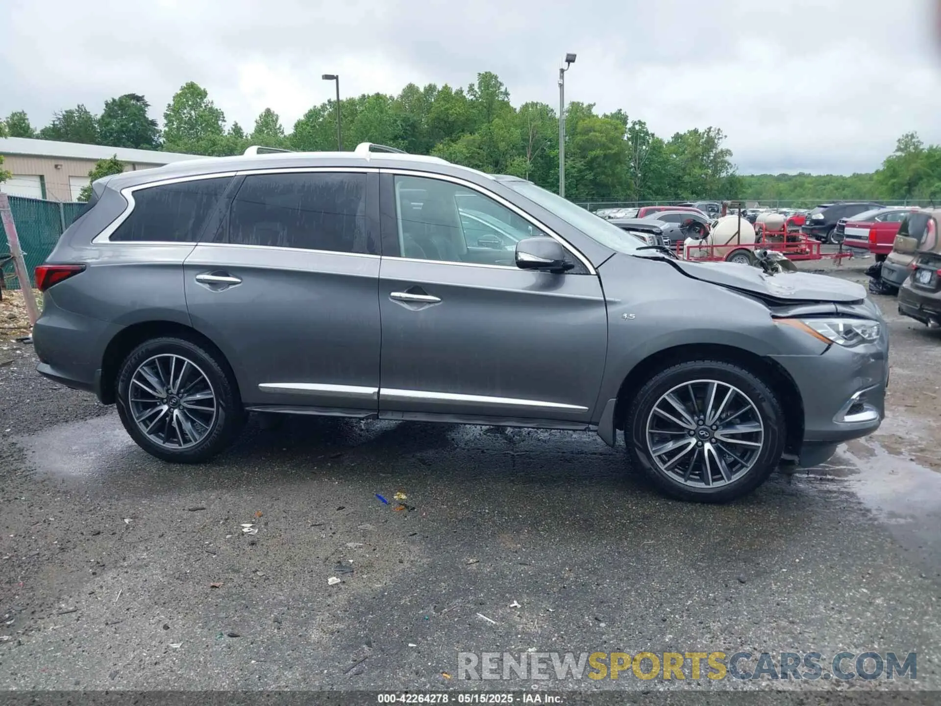 13 fotografías del automóvil dañado 5N1DL0MM7KC563131 INFINITI QX60 2019
