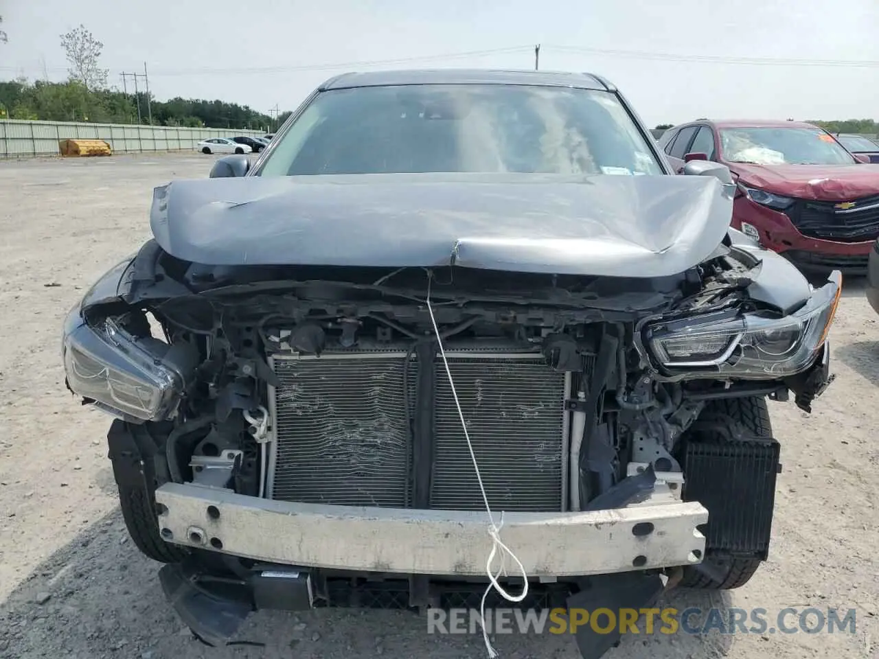 5 fotografías del automóvil dañado 5N1DL0MM8KC534334 INFINITI QX60 2019