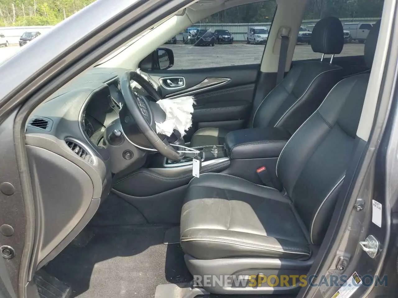 7 fotografías del automóvil dañado 5N1DL0MM8KC534334 INFINITI QX60 2019