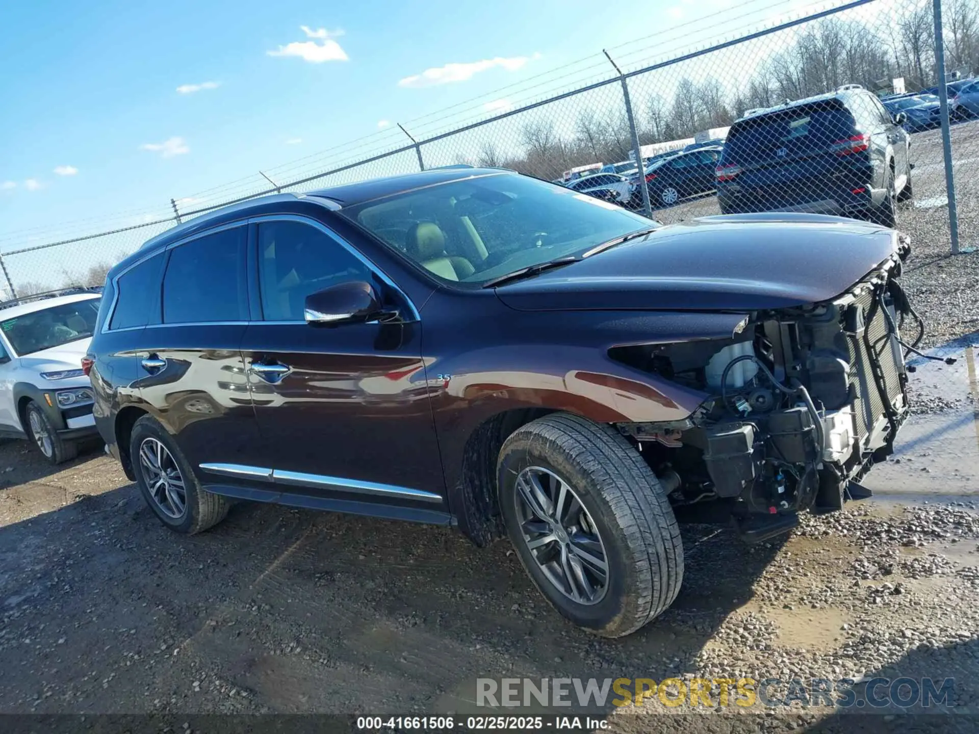 14 fotografías del automóvil dañado 5N1DL0MM8KC555829 INFINITI QX60 2019