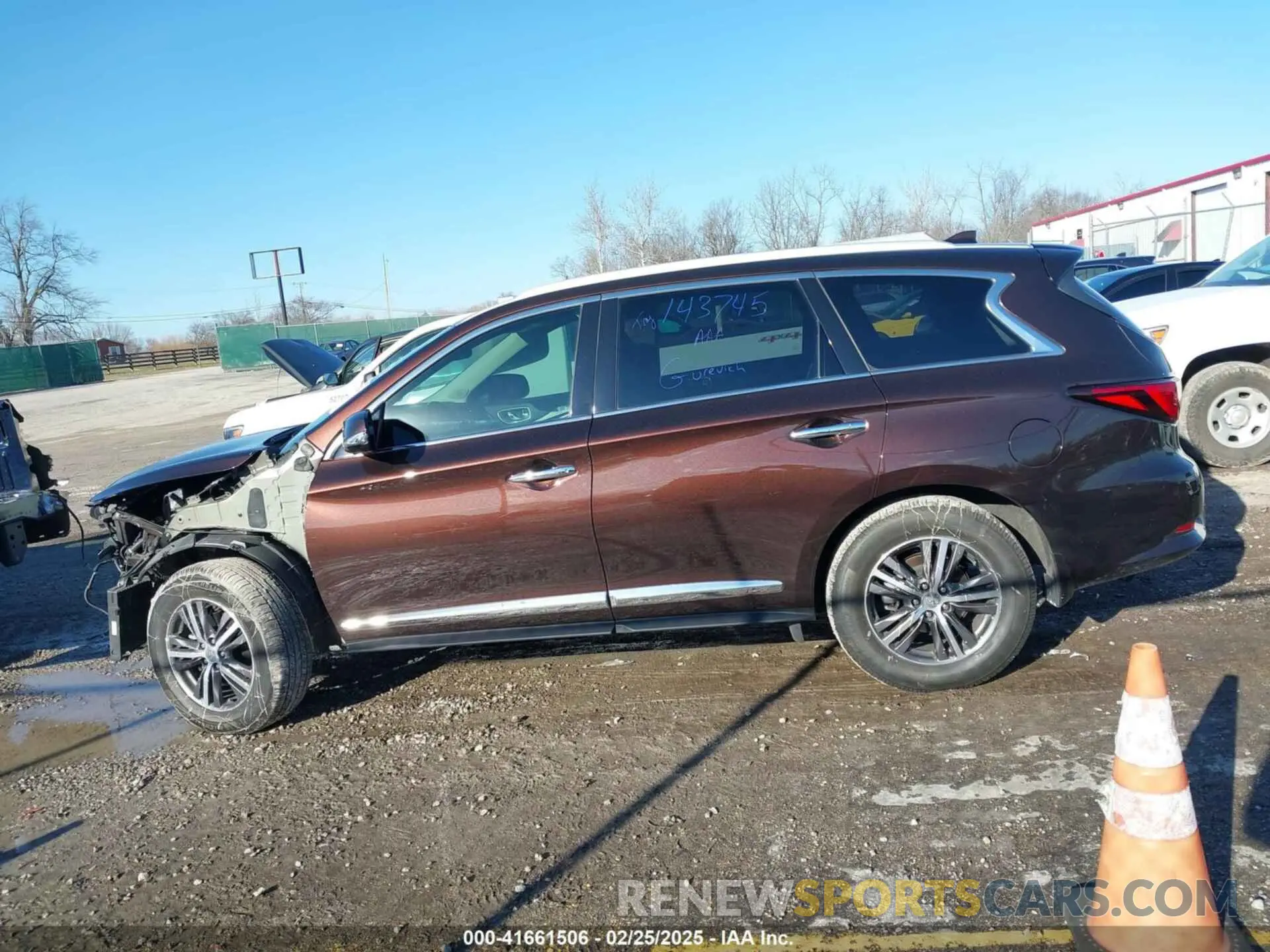15 fotografías del automóvil dañado 5N1DL0MM8KC555829 INFINITI QX60 2019