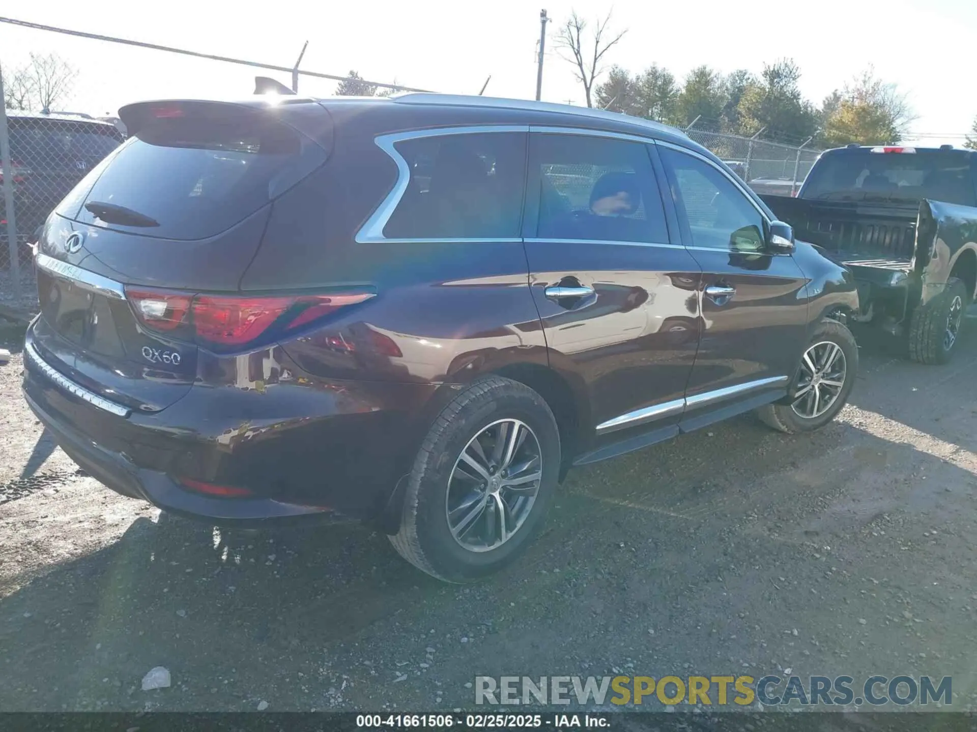 4 fotografías del automóvil dañado 5N1DL0MM8KC555829 INFINITI QX60 2019