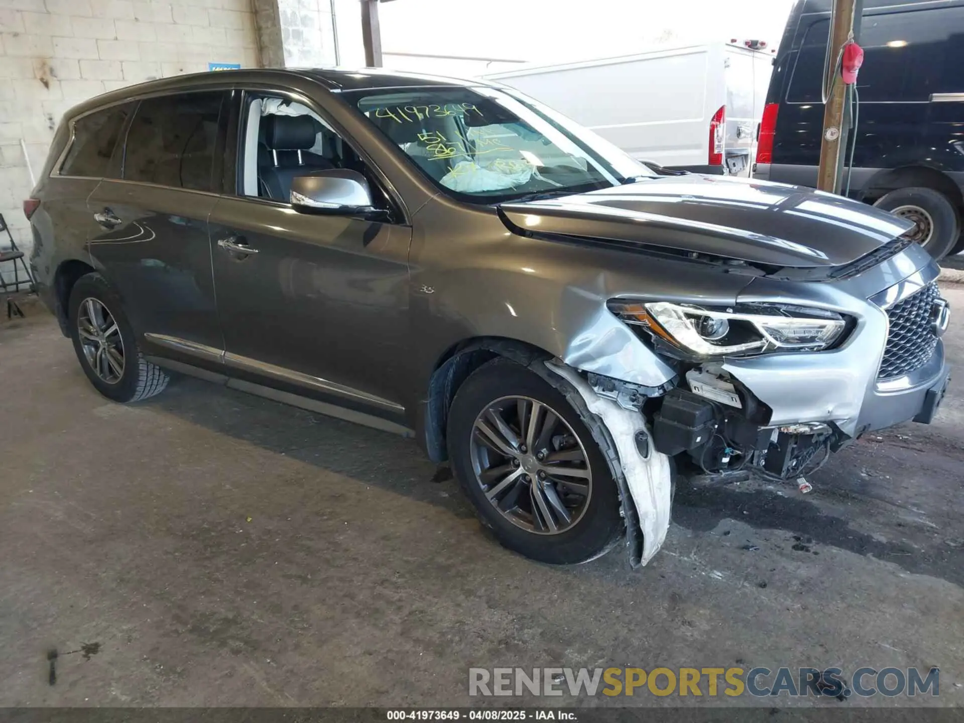 1 fotografías del automóvil dañado 5N1DL0MM8KC558679 INFINITI QX60 2019