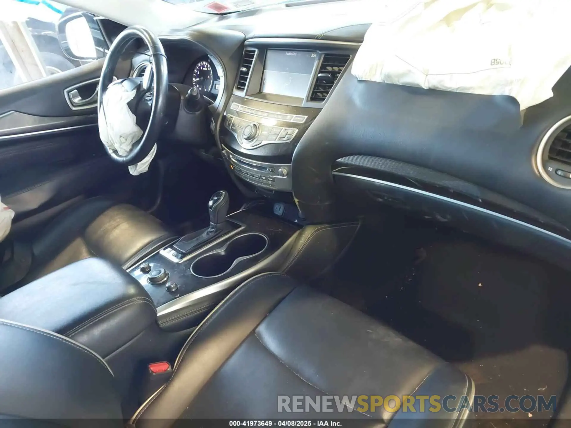 5 fotografías del automóvil dañado 5N1DL0MM8KC558679 INFINITI QX60 2019