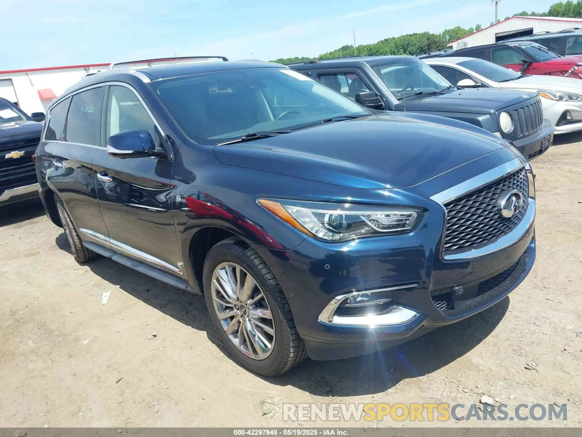 1 fotografías del automóvil dañado 5N1DL0MM8KC558892 INFINITI QX60 2019