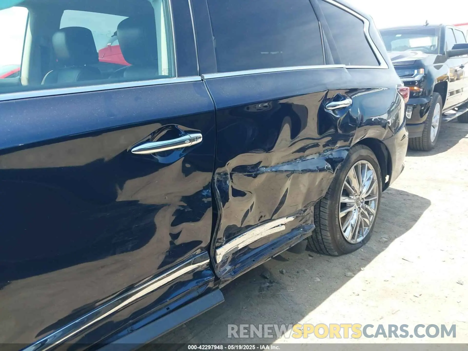 6 fotografías del automóvil dañado 5N1DL0MM8KC558892 INFINITI QX60 2019
