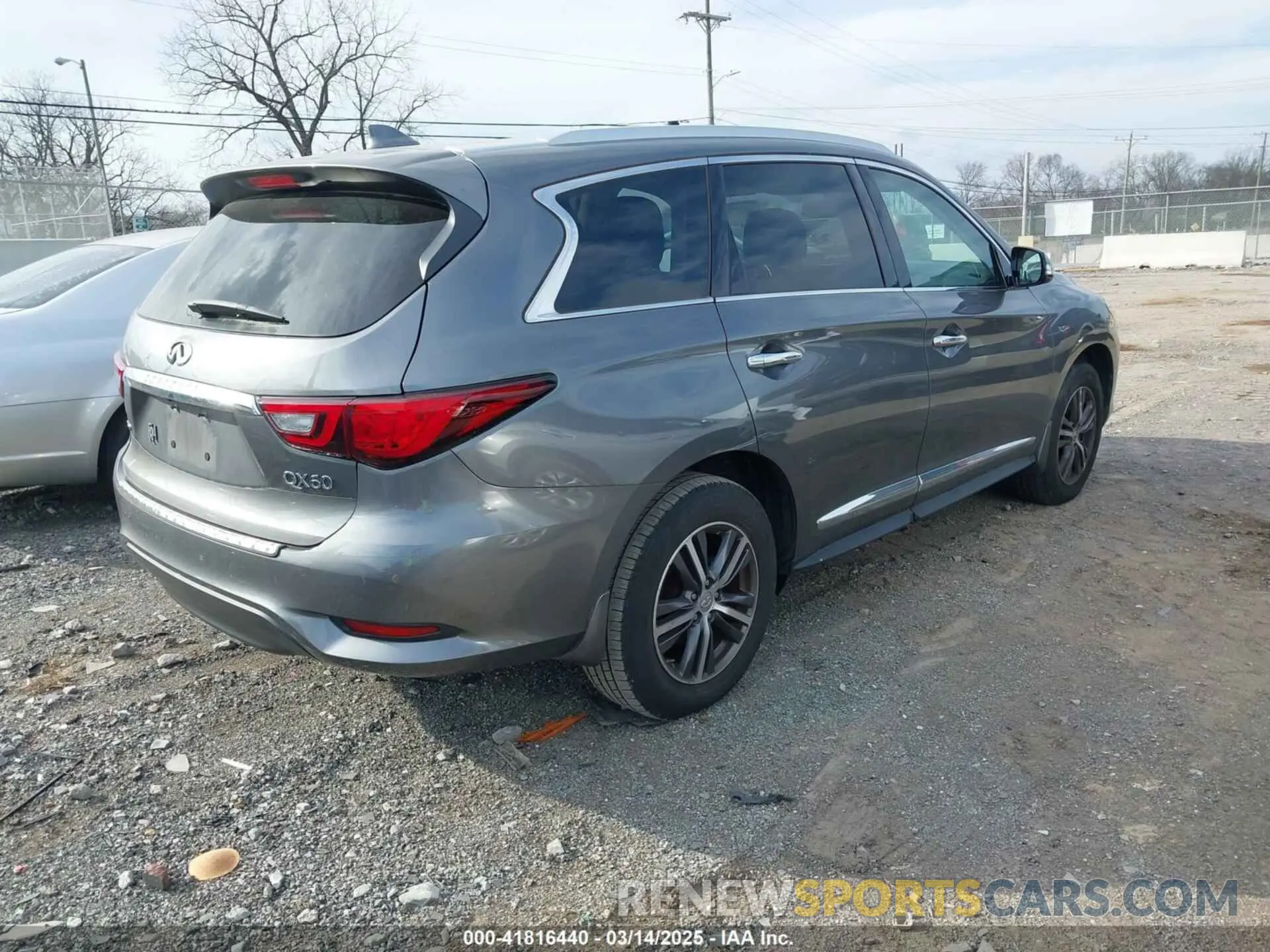 4 fotografías del automóvil dañado 5N1DL0MM9KC532625 INFINITI QX60 2019