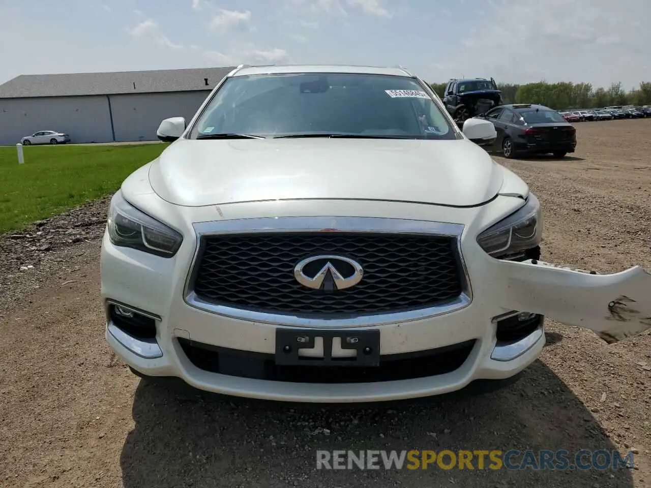 5 fotografías del automóvil dañado 5N1DL0MM9KC561865 INFINITI QX60 2019