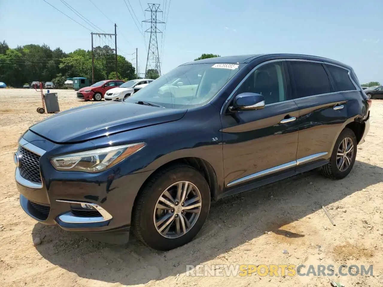 1 fotografías del automóvil dañado 5N1DL0MM9KC567715 INFINITI QX60 2019