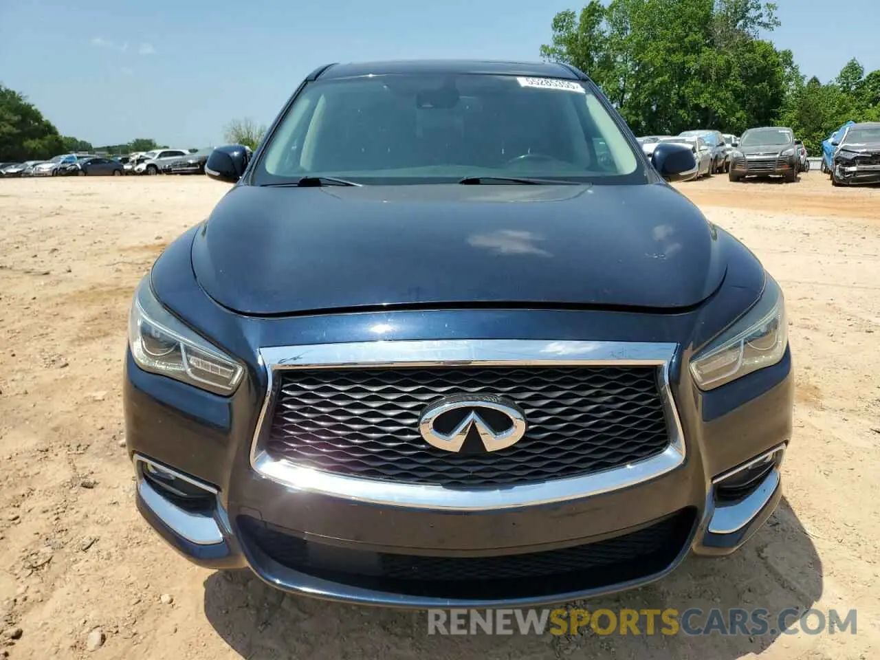 5 fotografías del automóvil dañado 5N1DL0MM9KC567715 INFINITI QX60 2019
