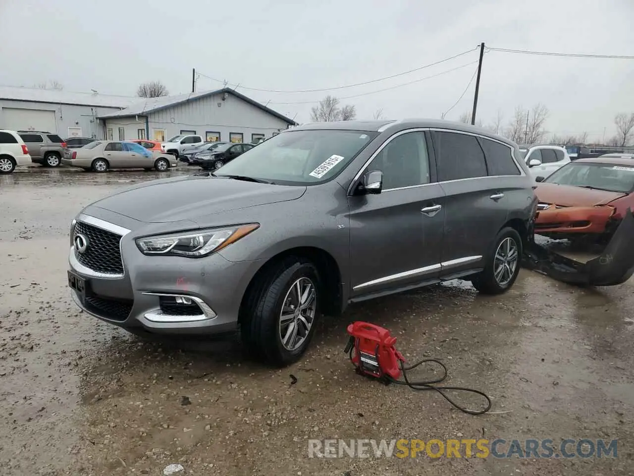 1 fotografías del automóvil dañado 5N1DL0MM9KC568508 INFINITI QX60 2019