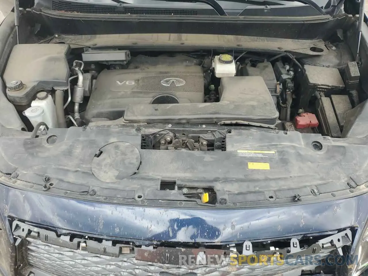 12 fotografías del automóvil dañado 5N1DL0MMXKC503487 INFINITI QX60 2019