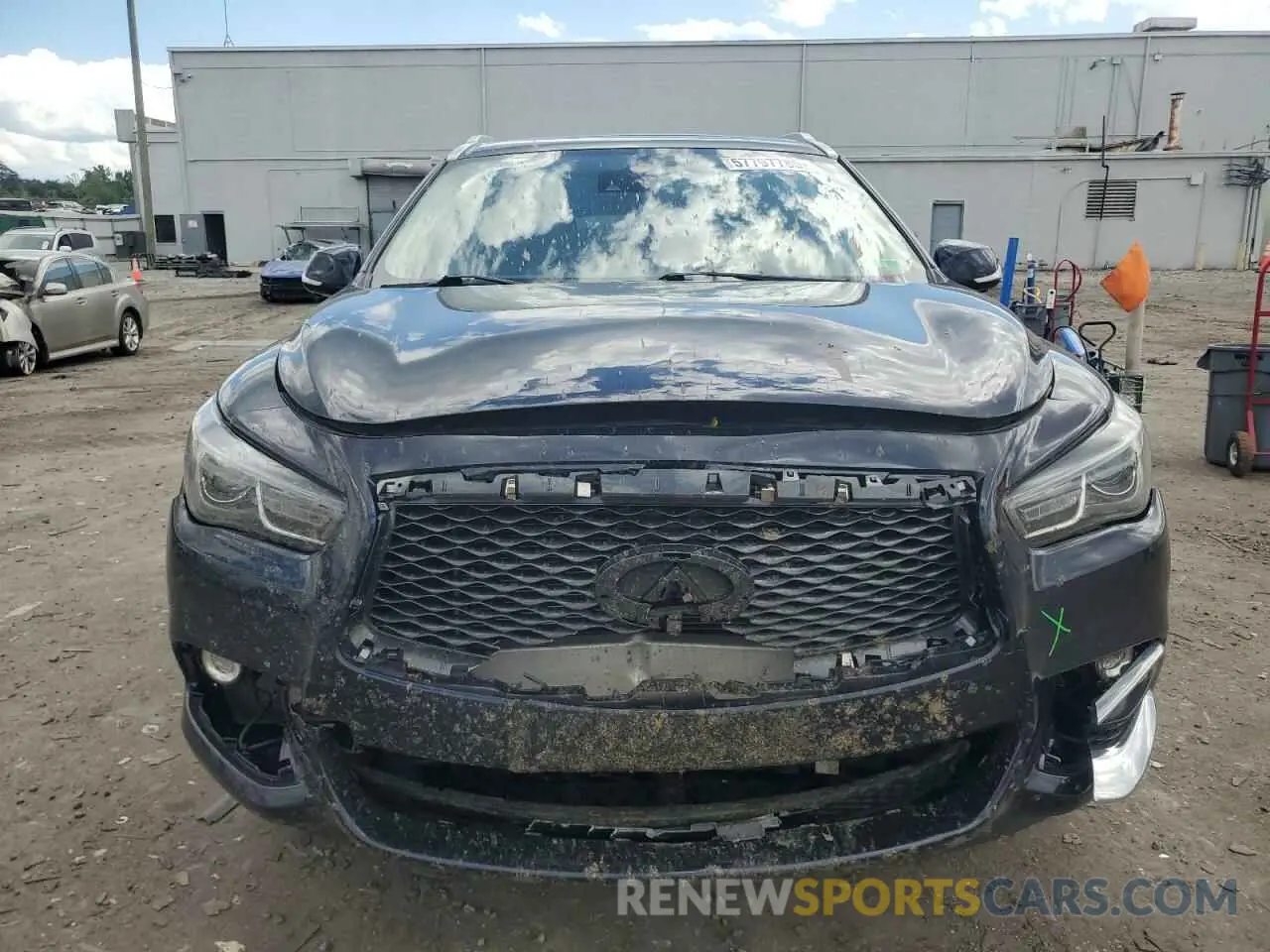 5 fotografías del automóvil dañado 5N1DL0MMXKC503487 INFINITI QX60 2019
