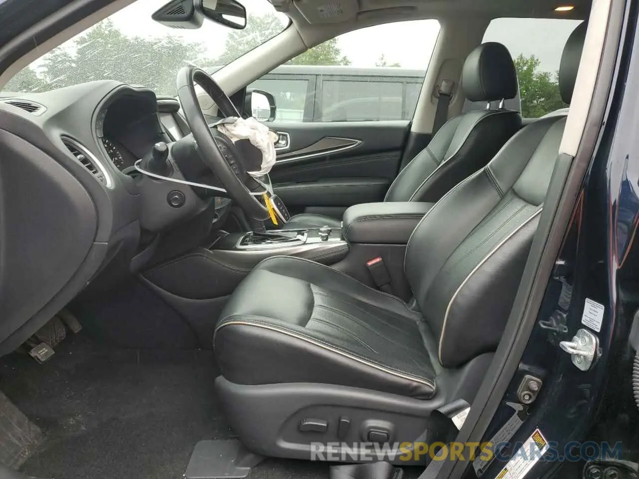7 fotografías del automóvil dañado 5N1DL0MMXKC503487 INFINITI QX60 2019