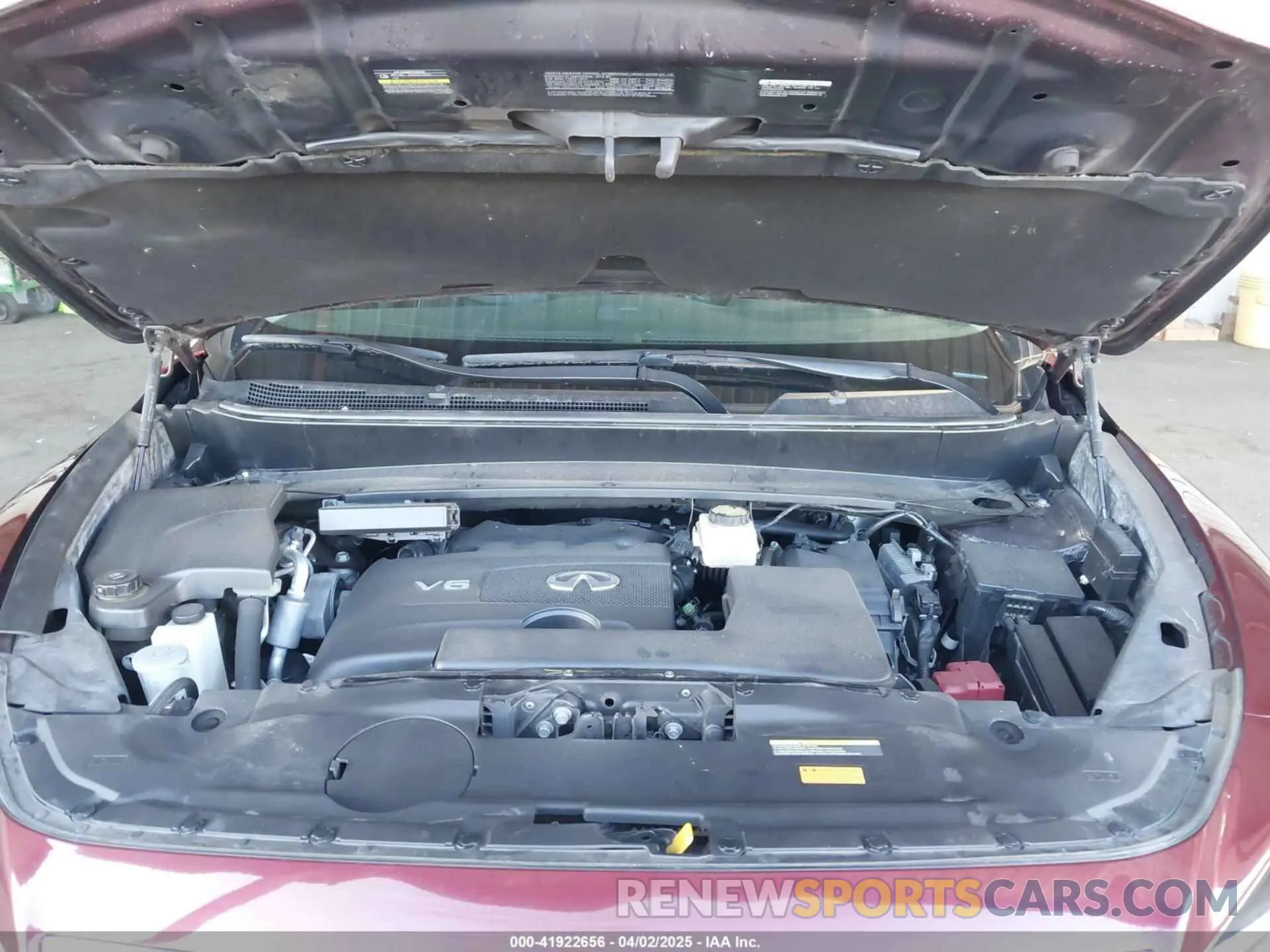 10 fotografías del automóvil dañado 5N1DL0MMXKC506230 INFINITI QX60 2019