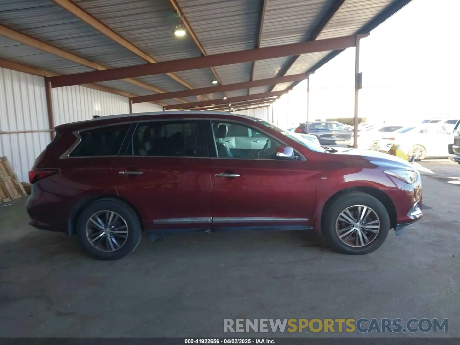 13 fotografías del automóvil dañado 5N1DL0MMXKC506230 INFINITI QX60 2019