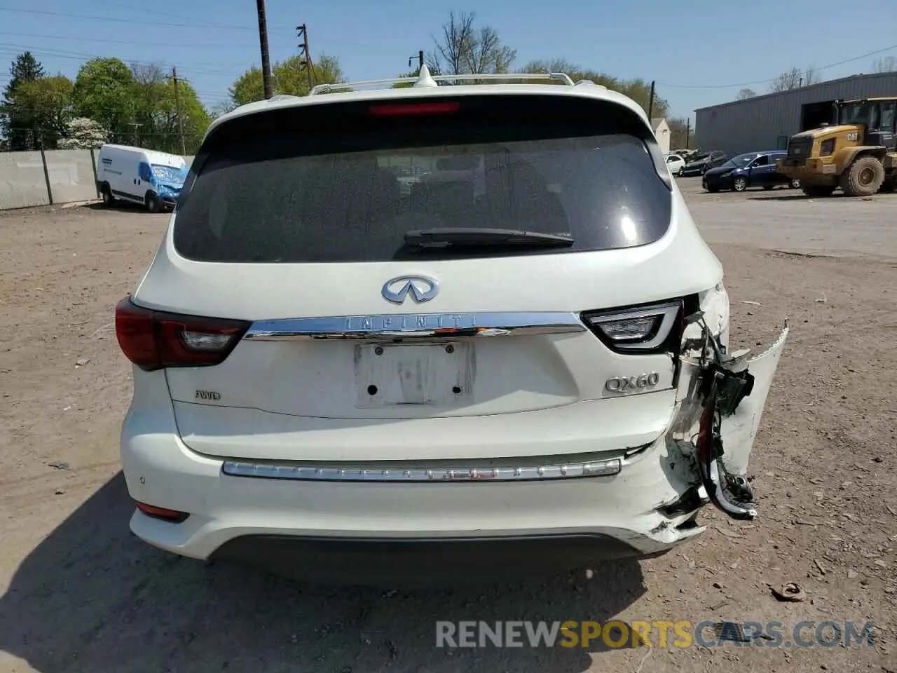 6 fotografías del automóvil dañado 5N1DL0MMXKC567027 INFINITI QX60 2019
