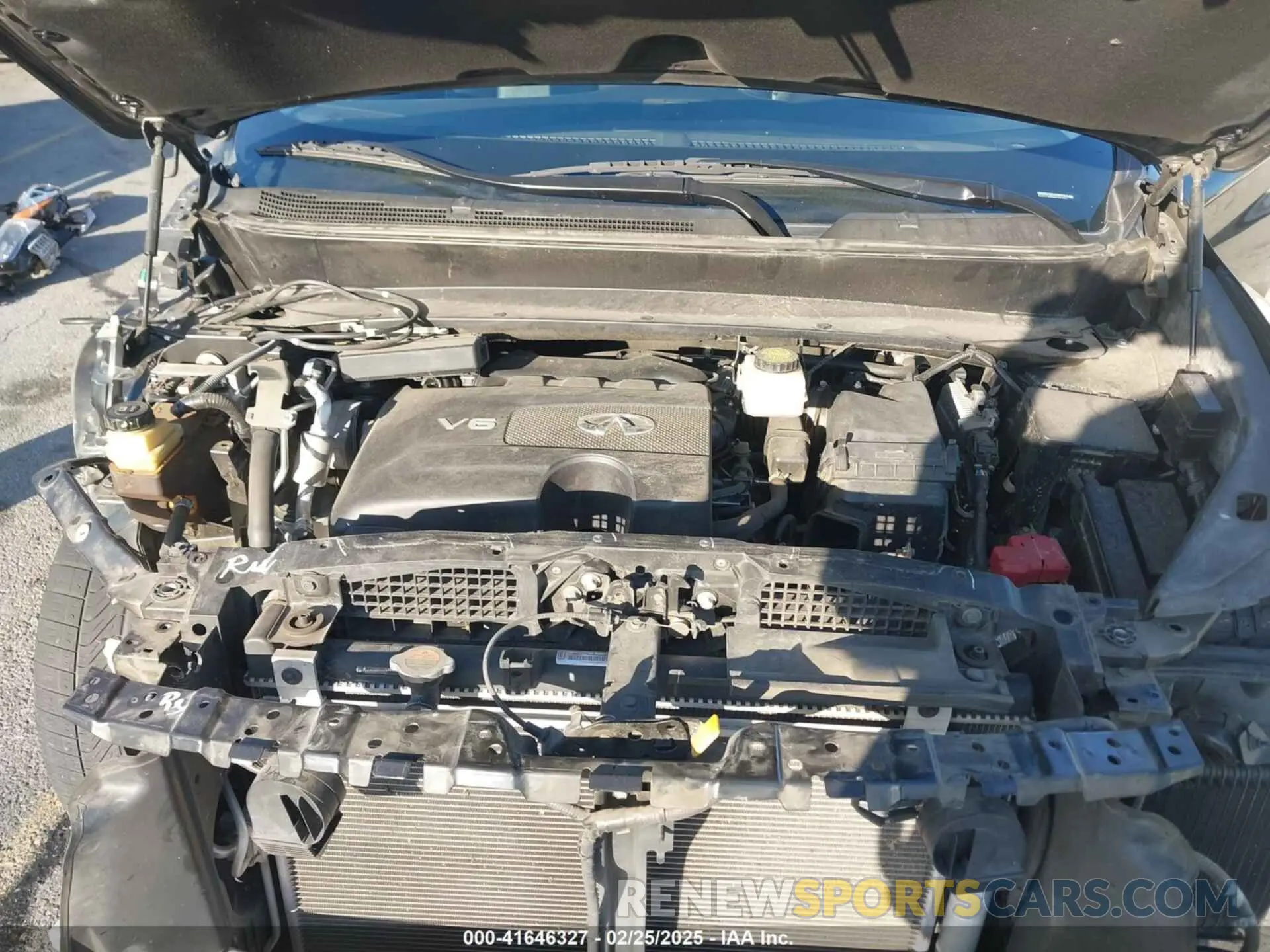10 fotografías del automóvil dañado 5N1DL0MN0KC502373 INFINITI QX60 2019